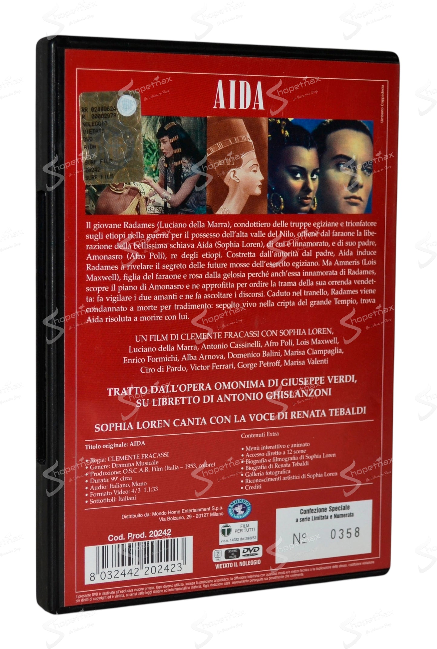 Aida (1953) DVD
