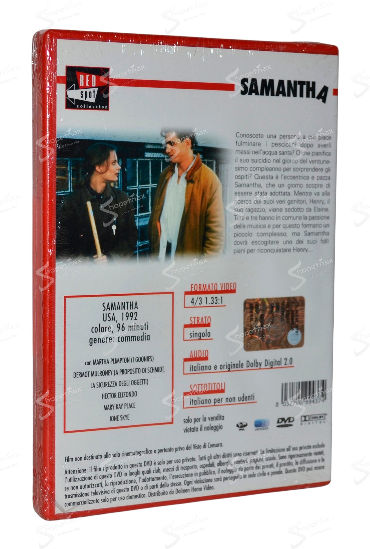 Samantha - Il sorriso della vita (1991) DVD