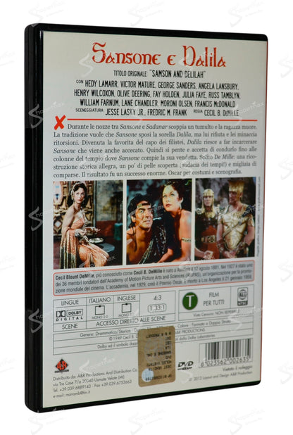 Sansone e Dalila (Samson and Delilah) (1949) DVD