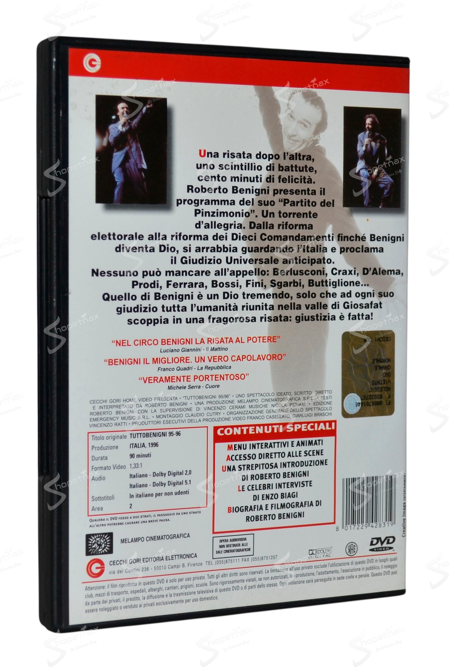 Tutto Benigni 95/96 (1996) DVD