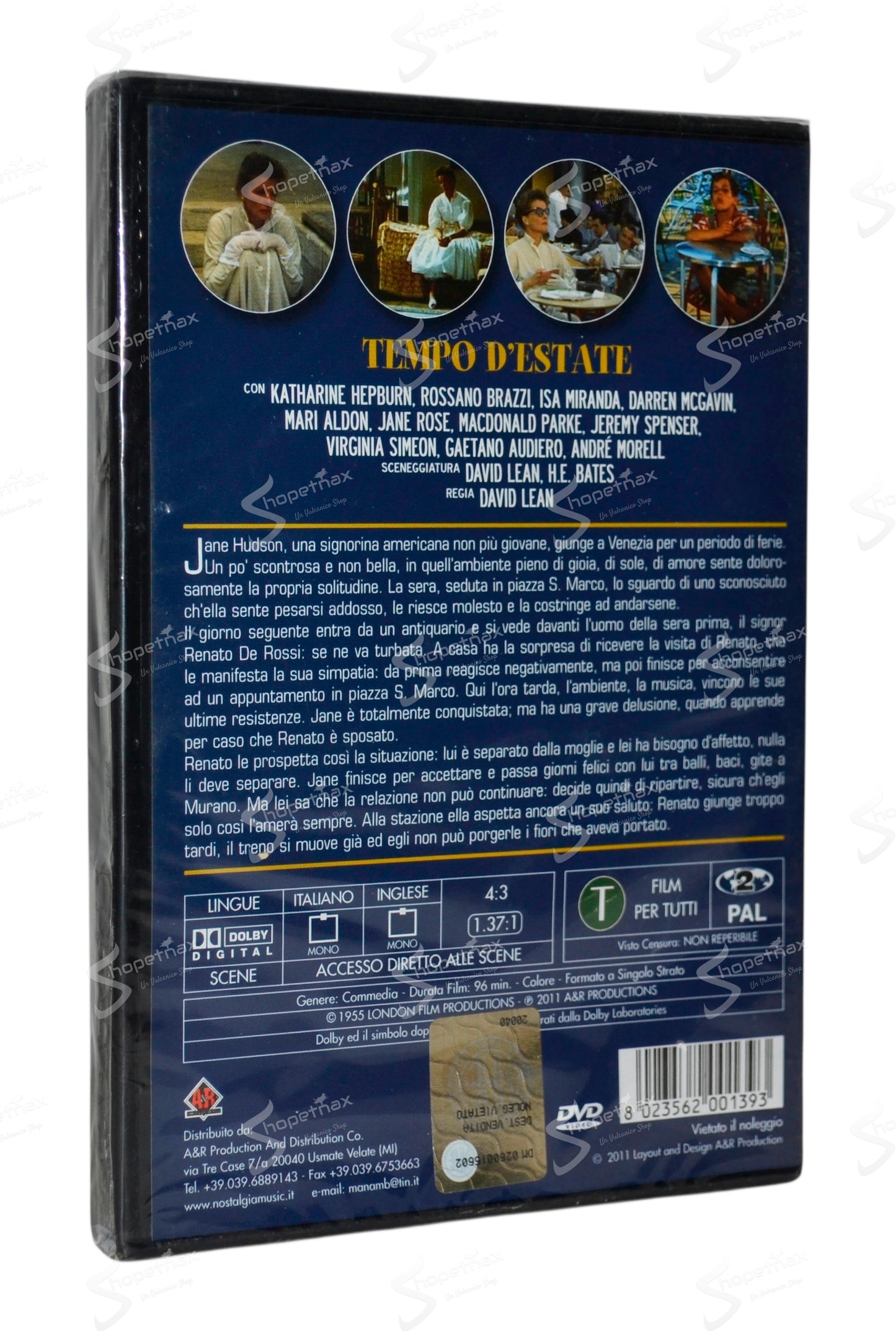 Tempo d'Estate (Summertime) (1955) DVD