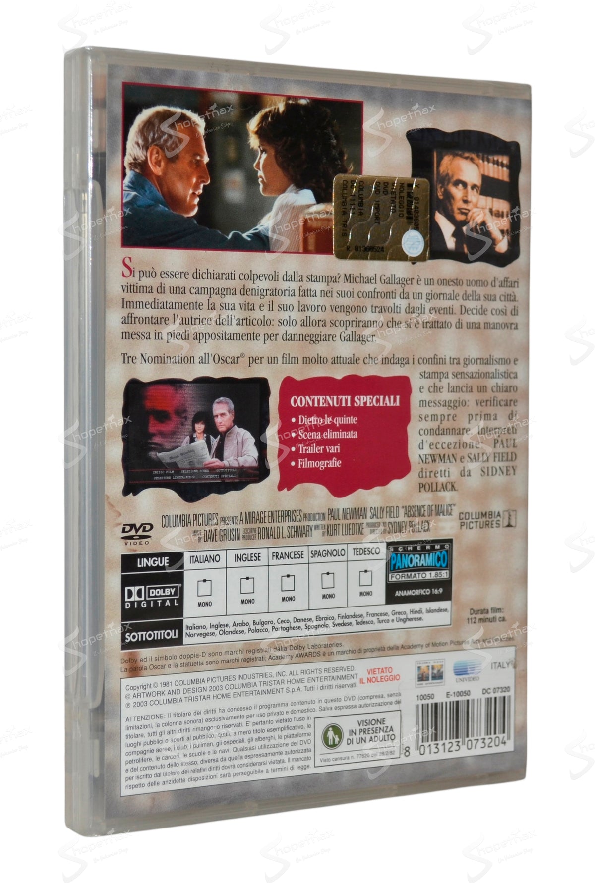 Diritto di cronaca (Absence of Malice) (1981) DVD