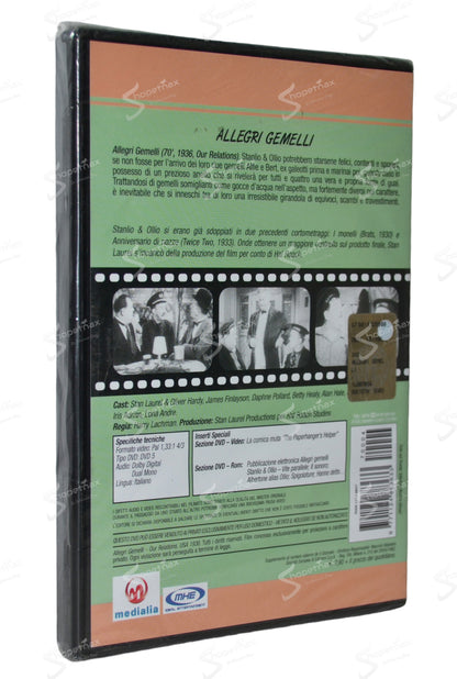 Allegri Gemelli (Our Relations) (1936) DVD Editoriale