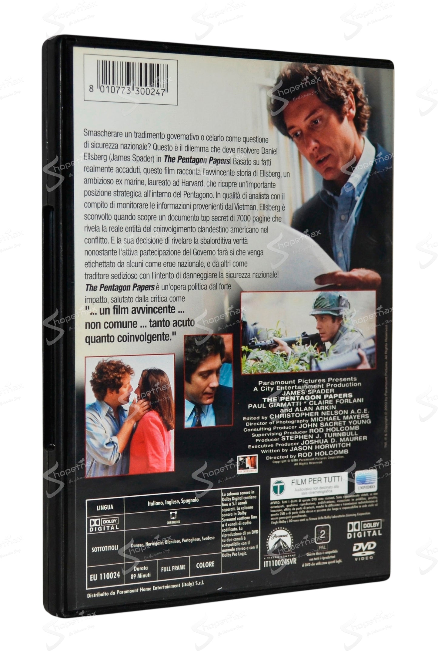 The Pentagon Papers - Intrigo ai vertici del potere (2003) DVD Ex Noleggio