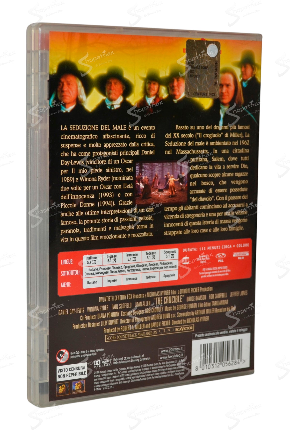 La seduzione del male (The Crucible) (1996) DVD