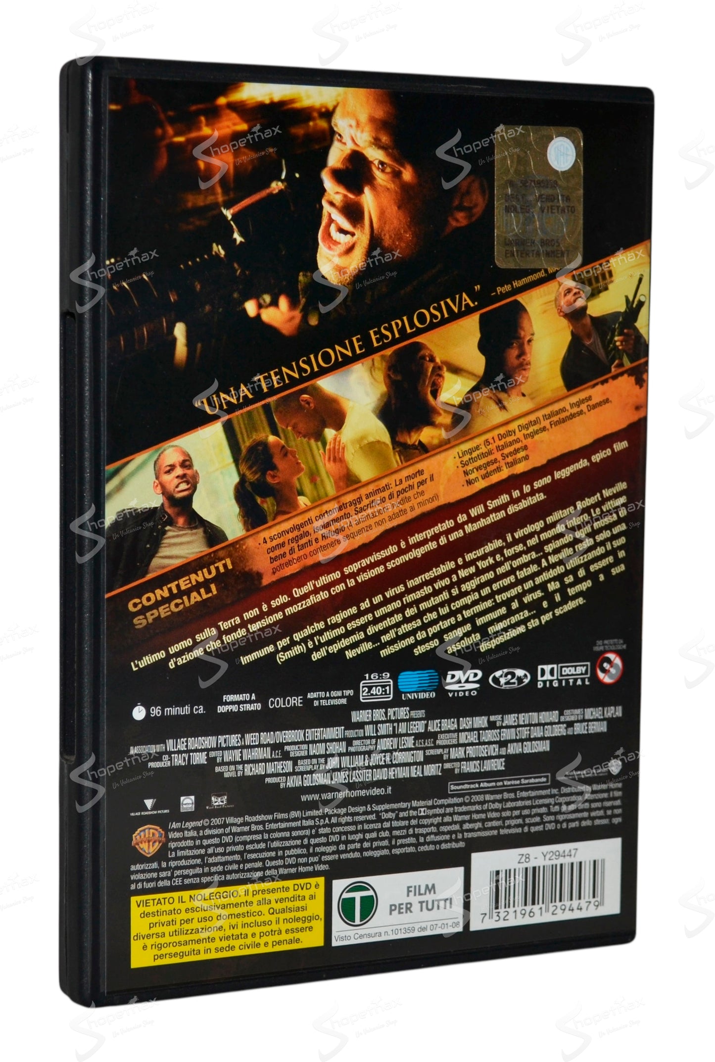 Io Sono Leggenda (I Am Legend) (Disco Singolo) (2007) DVD