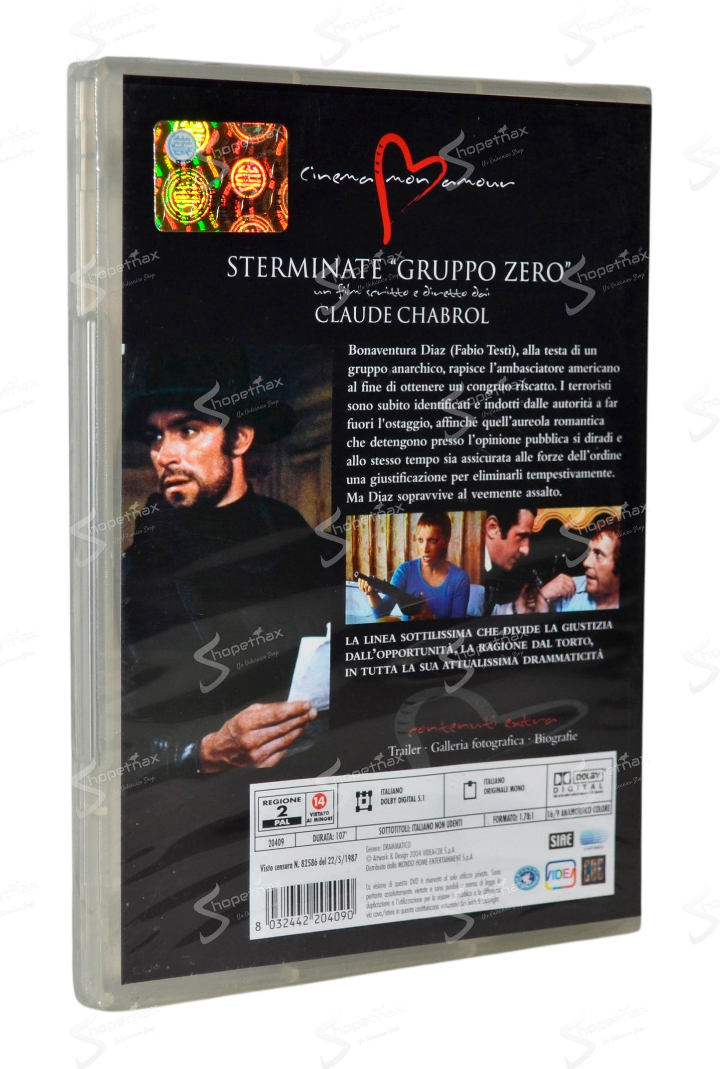 Sterminate "Gruppo Zero" (Nada) (1974) DVD