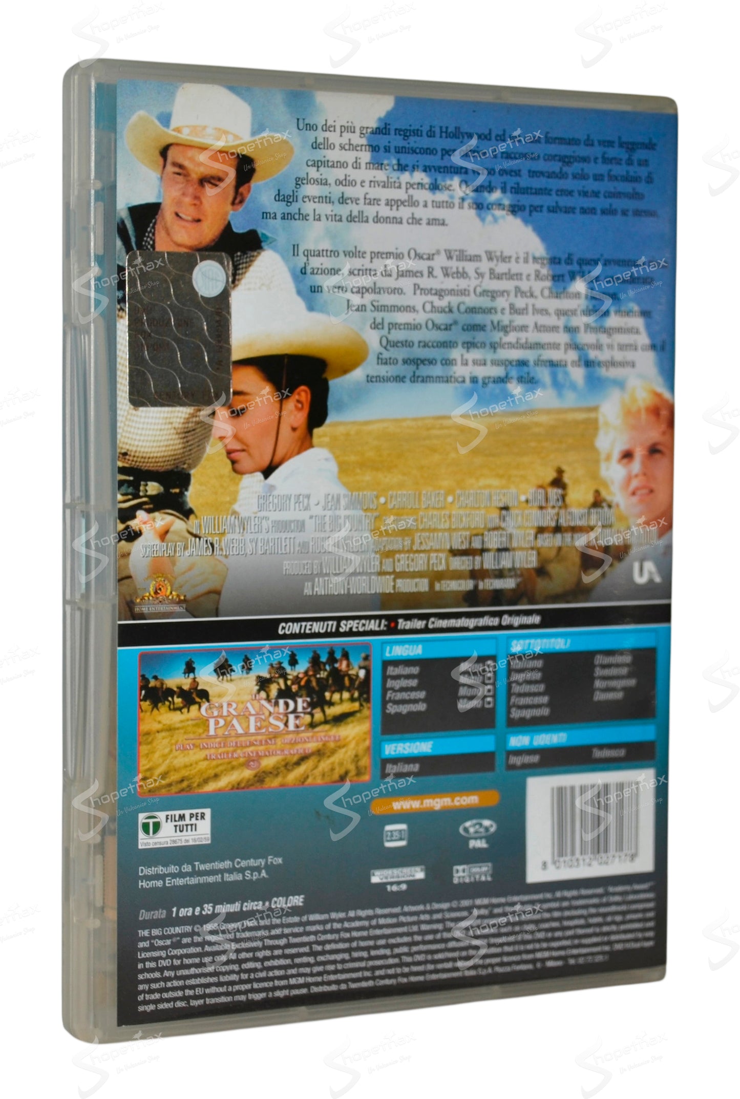 Il Grande Paese (The Big Country) (1959) DVD