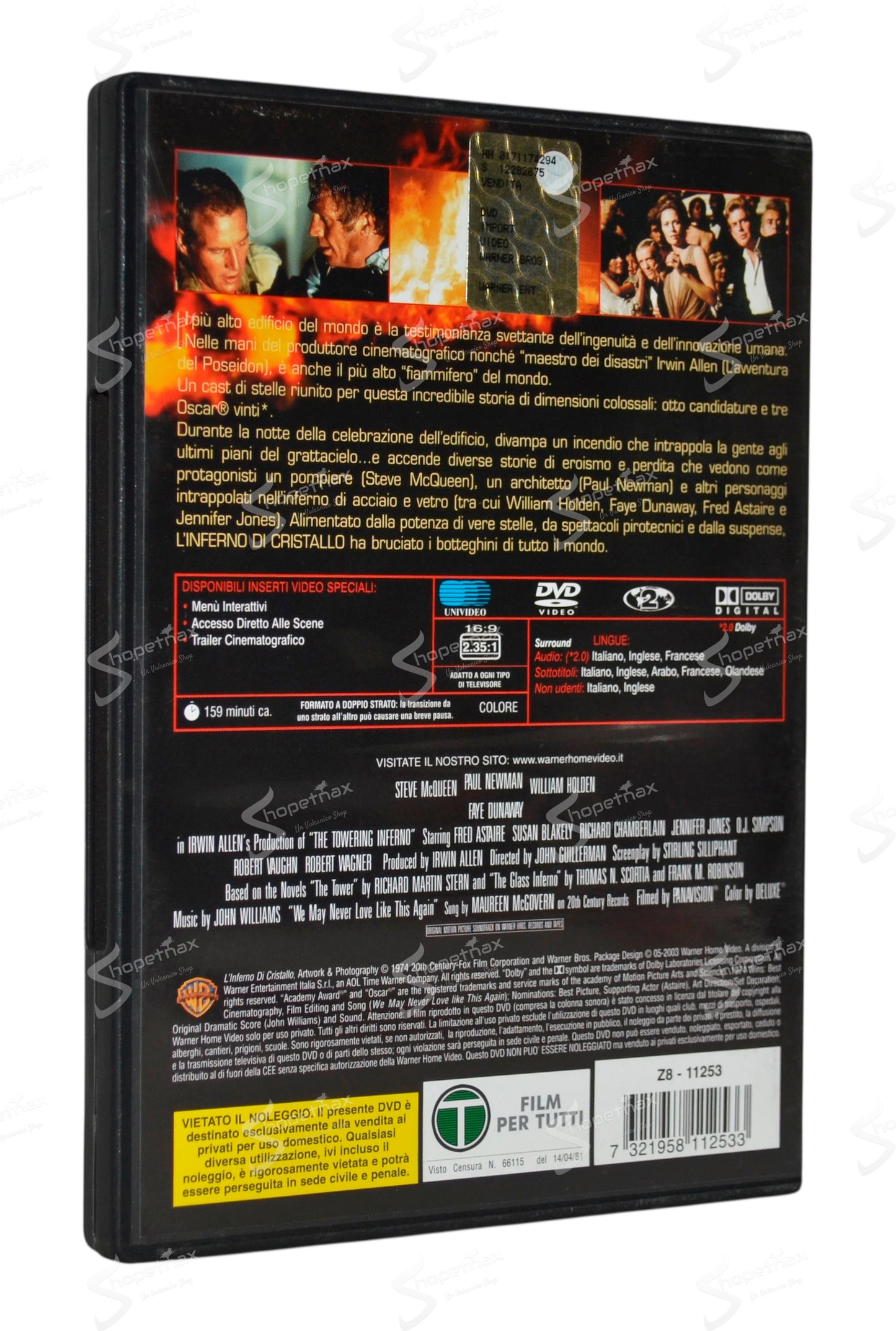 L'inferno di cristallo (The Towering Inferno) (1974) DVD