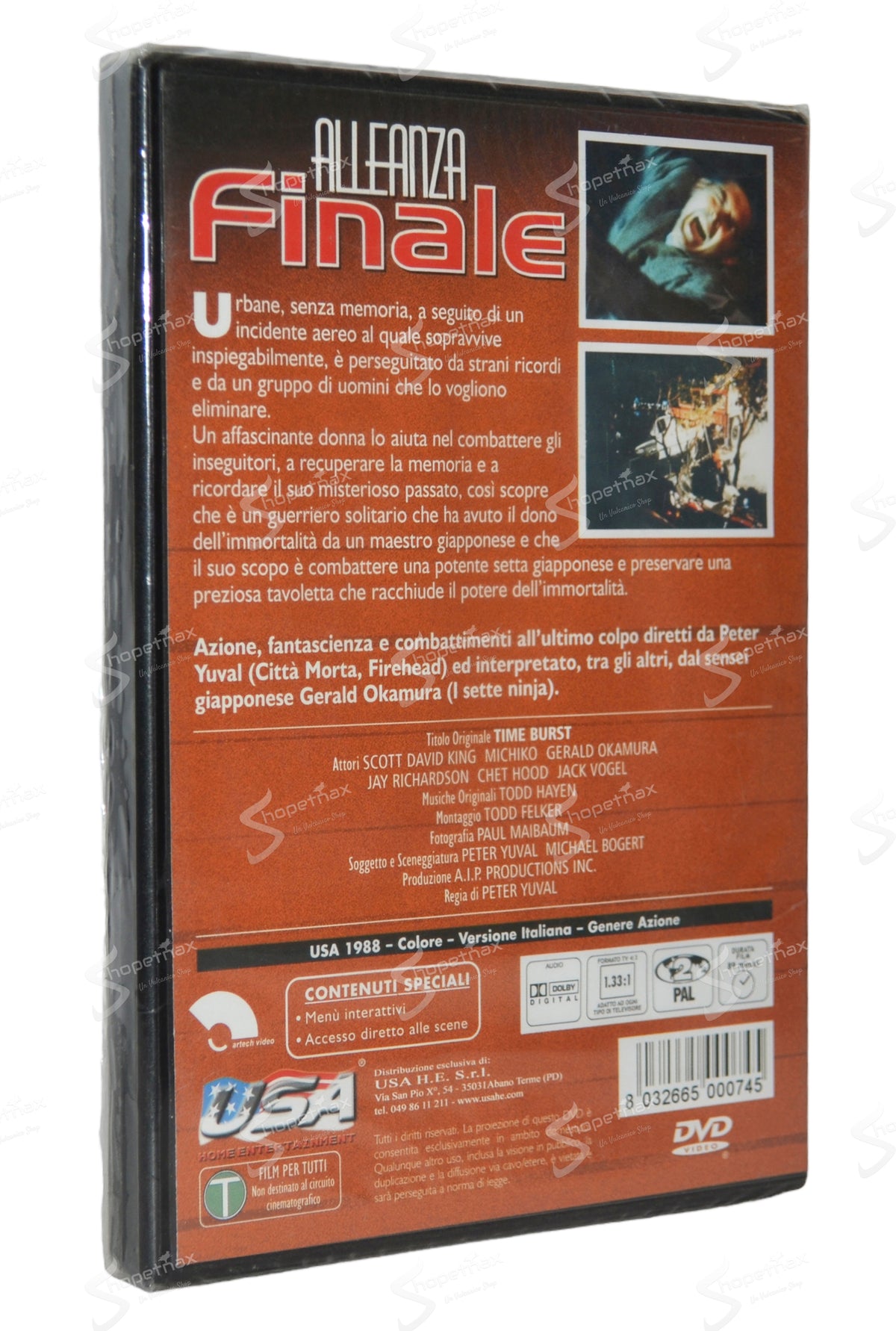 Alleanza Finale - Time Burst (1988) DVD