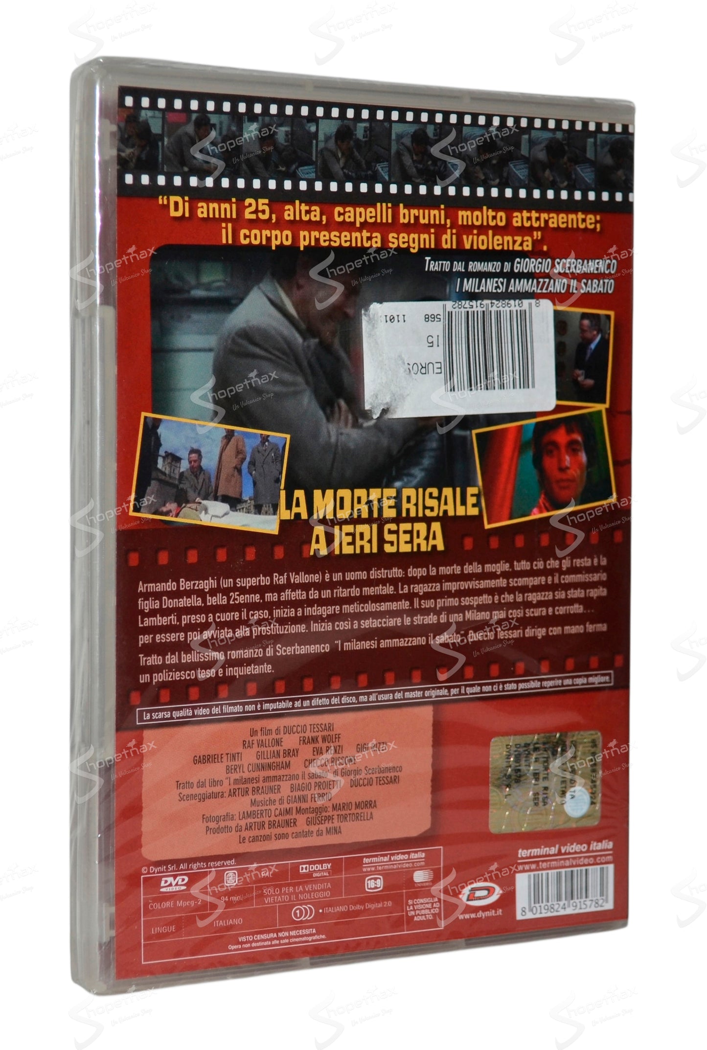 La morte risale a ieri sera (1970) DVD