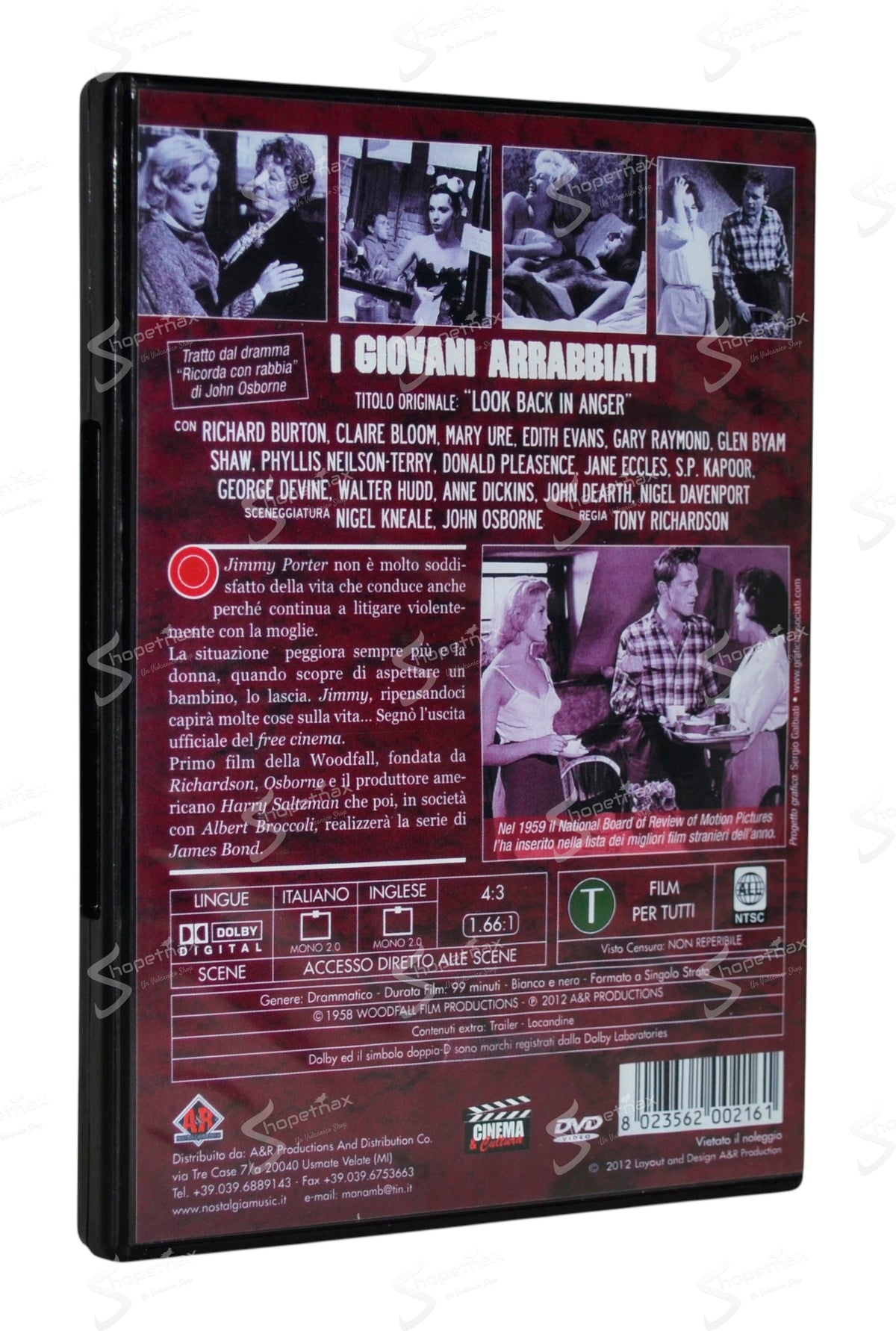 I giovani arrabbiati (Look Back in Anger) (1959) DVD