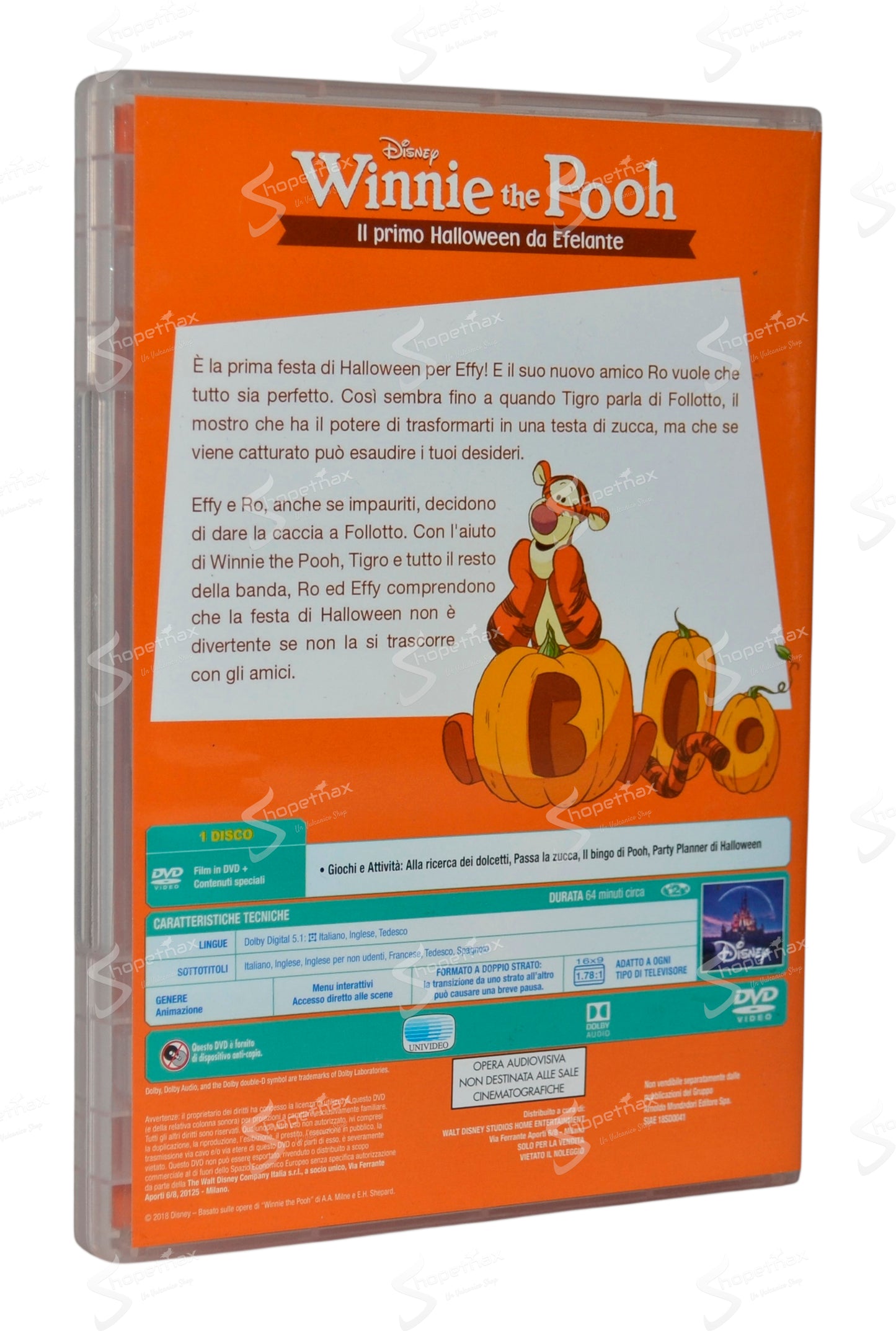 Winnie the Pooh - Il Primo Halloween da Elefante (Repack 2018) (1997) DVD Editoriale