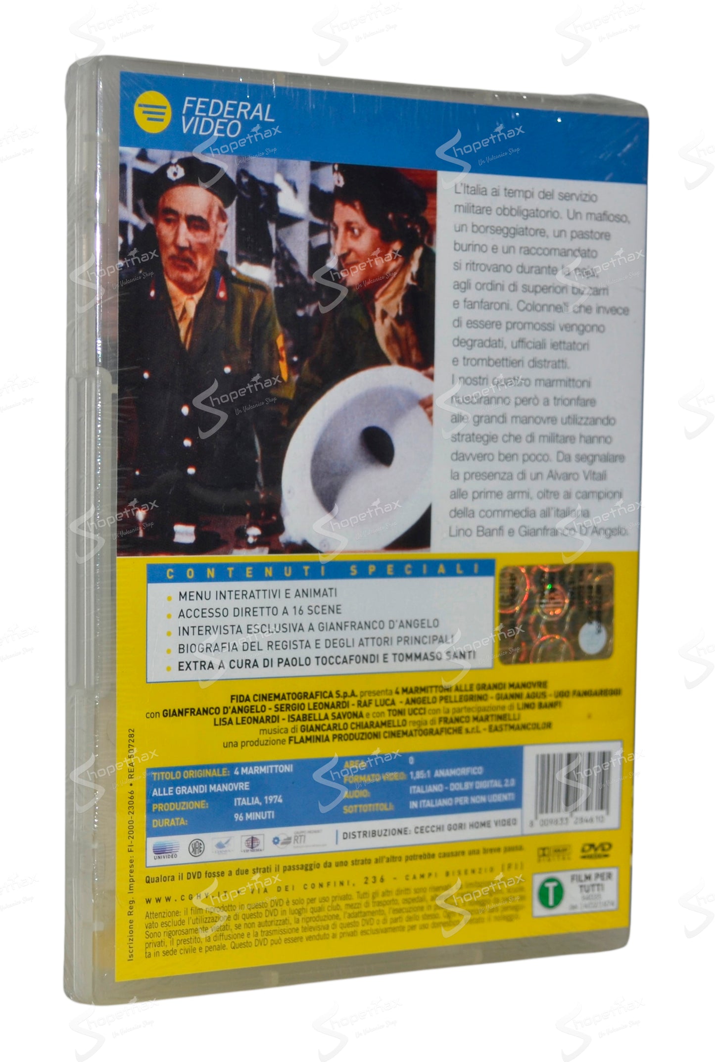 4 Marmittoni alle Grandi Manovre (1974) DVD