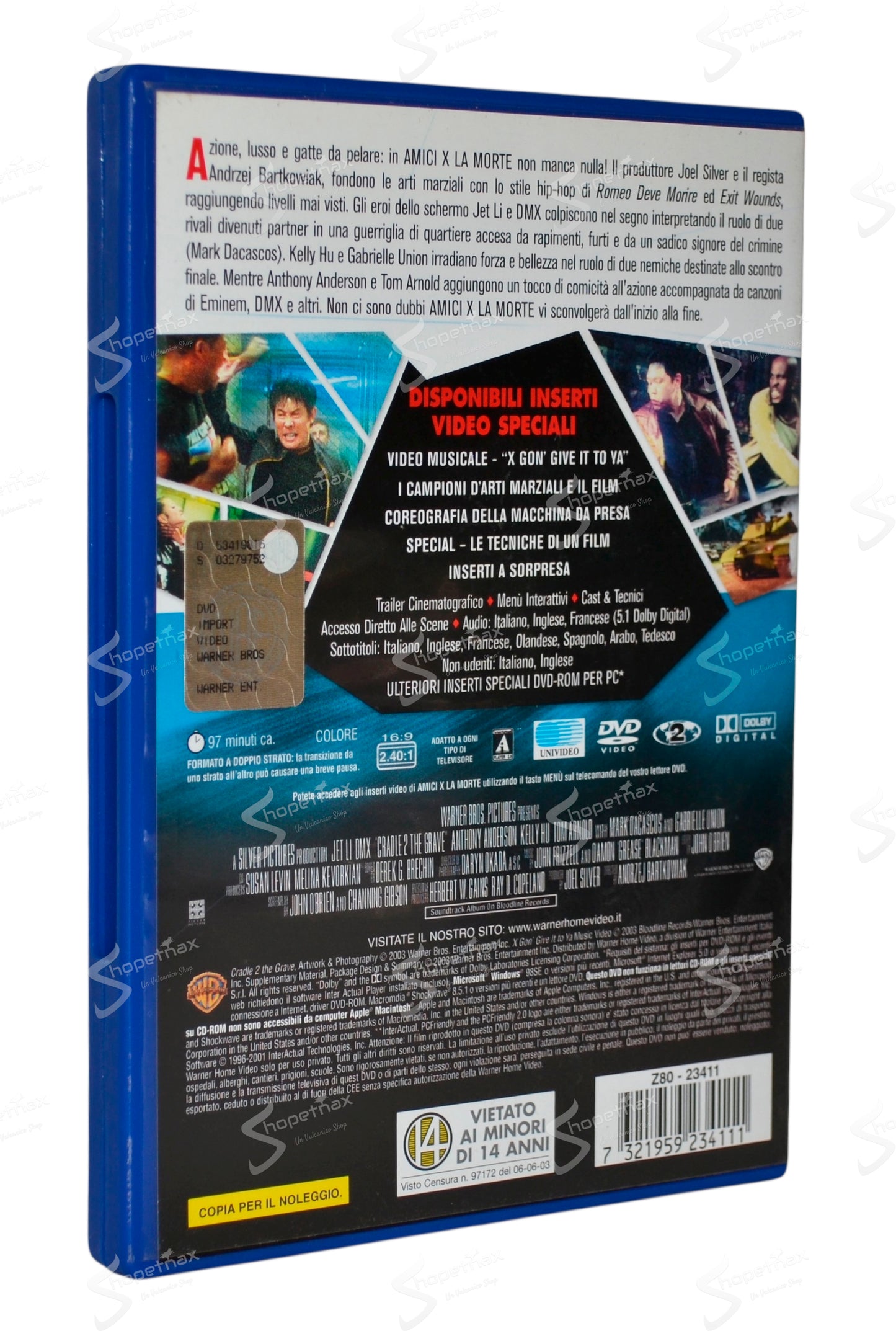 Amici x la morte (Cradle 2 the Grave) (2003) DVD Noleggio Discreto