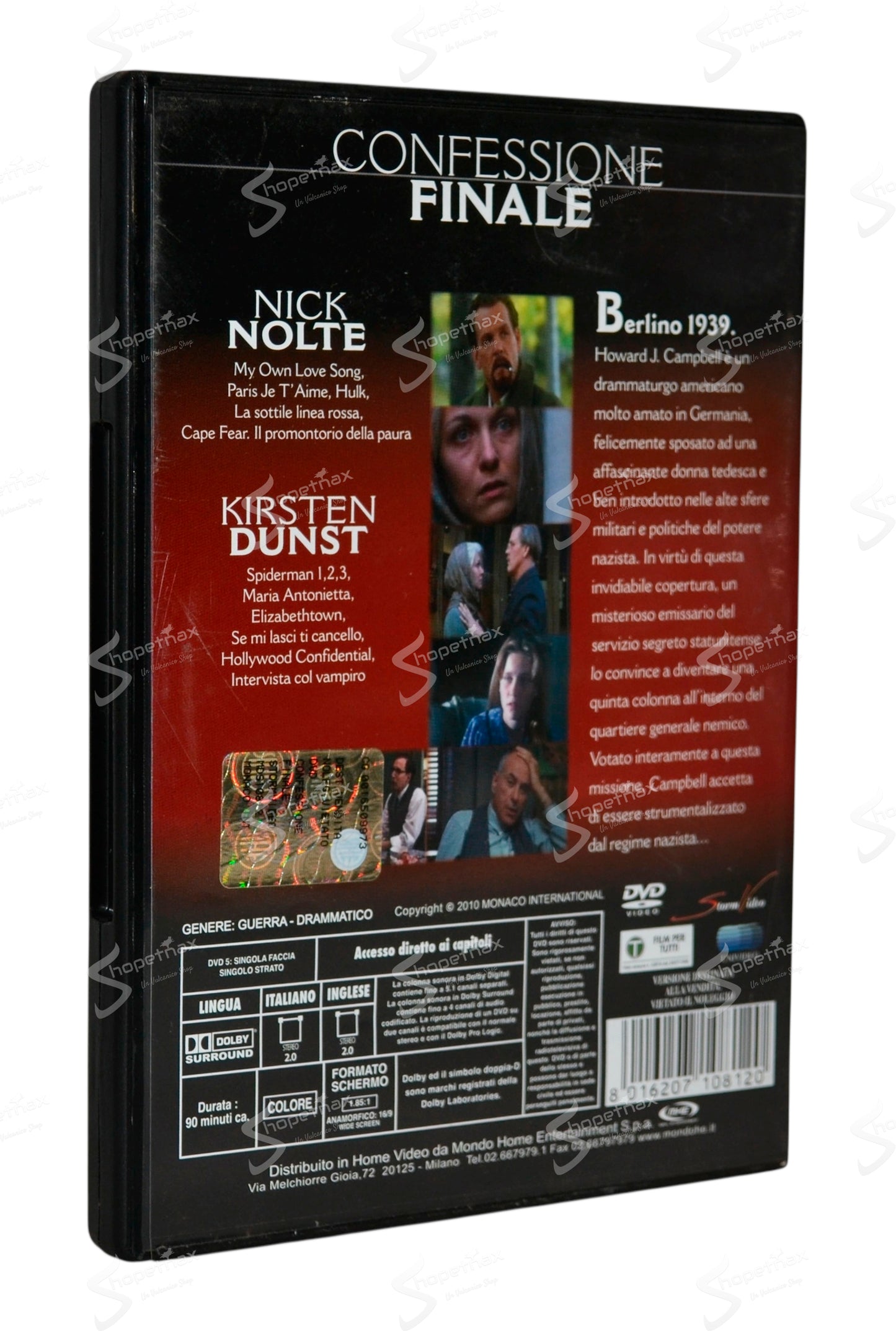 Confessione Finale (Mother Night) (1996) DVD