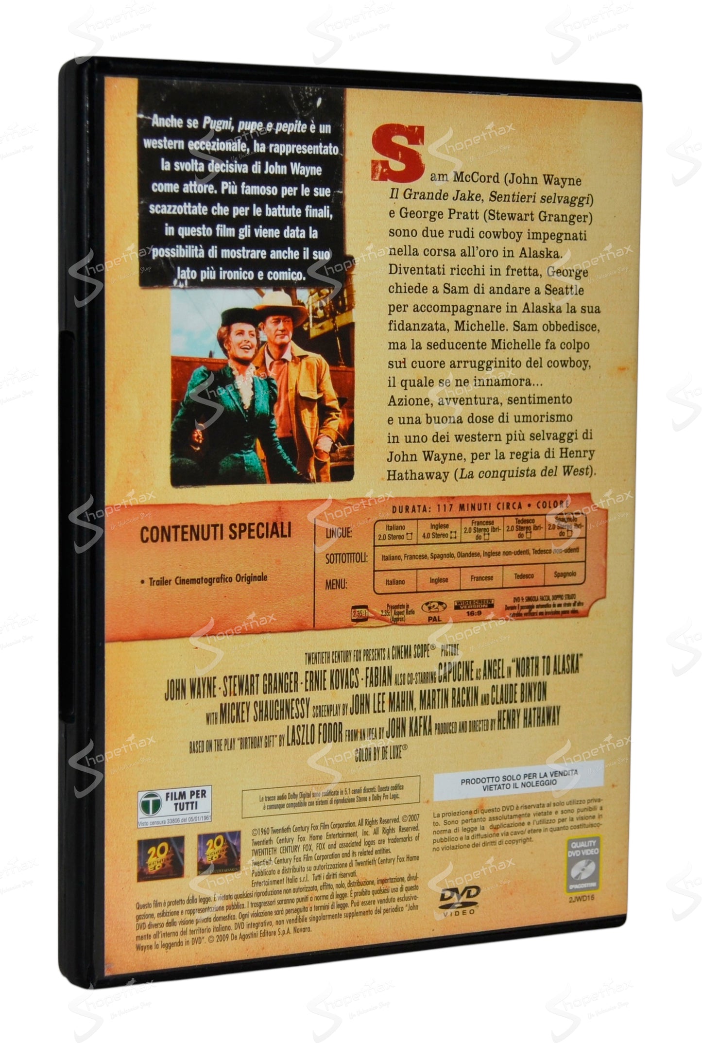 Pugni, pupe e pepite (North to Alaska) (1960) DVD Editoriale