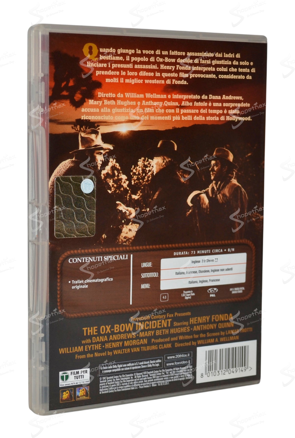 Alba Fatale (The Ox-Bow Incident) (1943) DVD