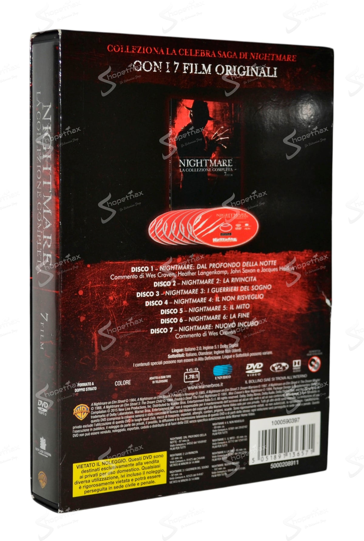 Pesadilla - La Colección Completa (7 Películas) (A Nightmare On Elm Street) (1984-1994) DVD