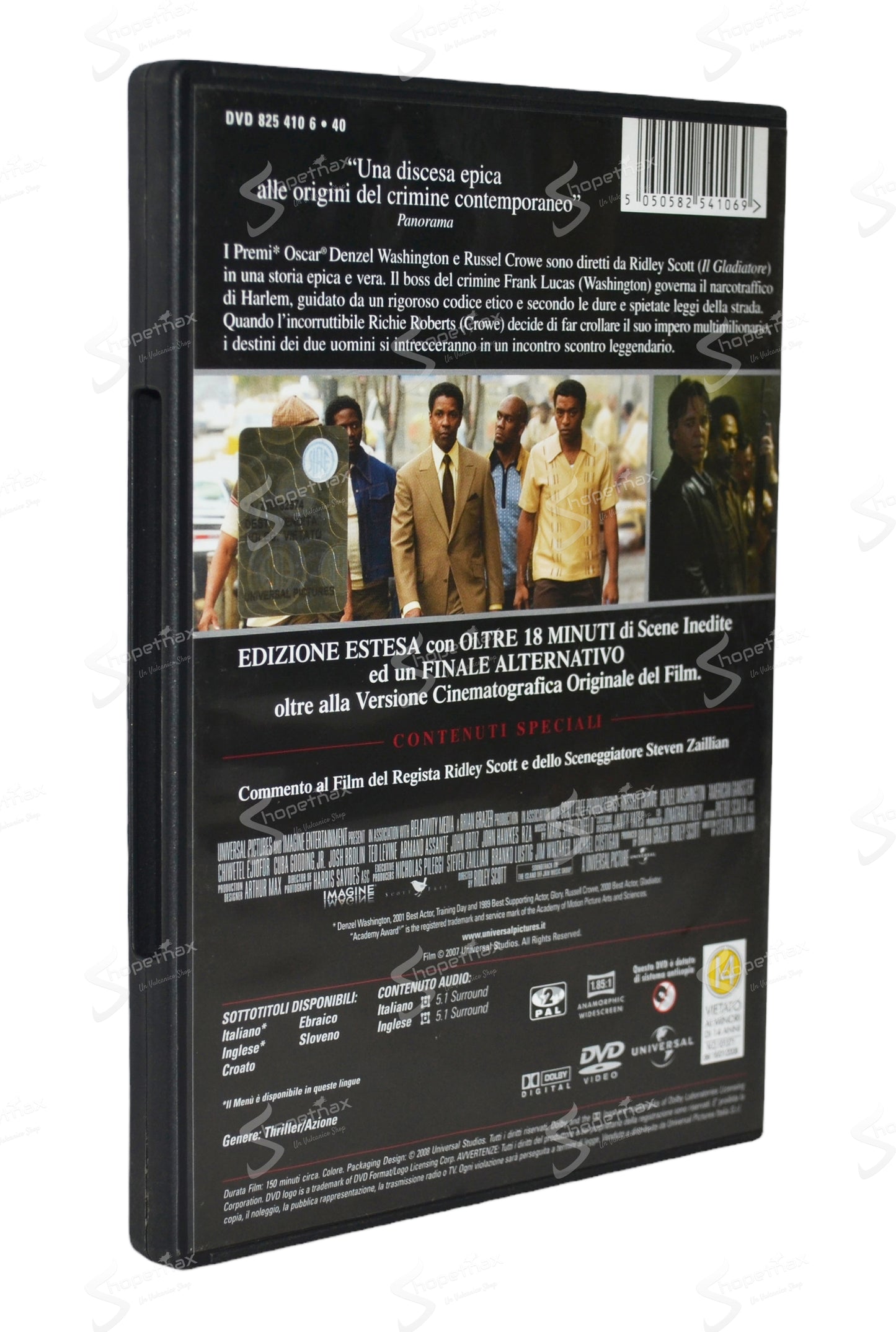 American Gangster (Extended Edition) (2007) DVD Come Nuovo