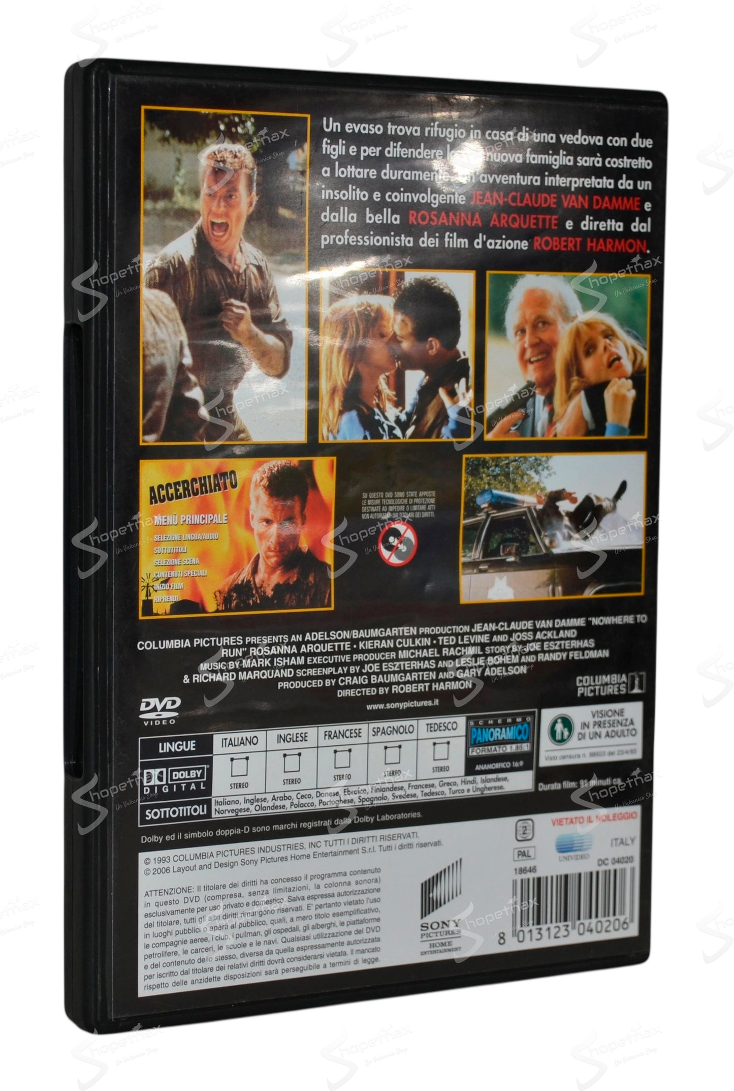 Nowhere to Run (1993) DVD