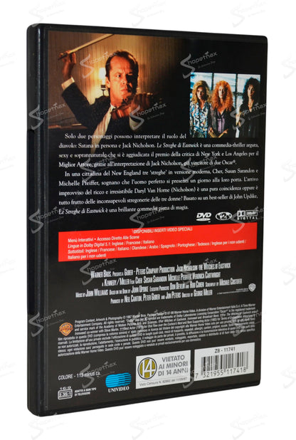 The Witches of Eastwick (1987) DVD Like New