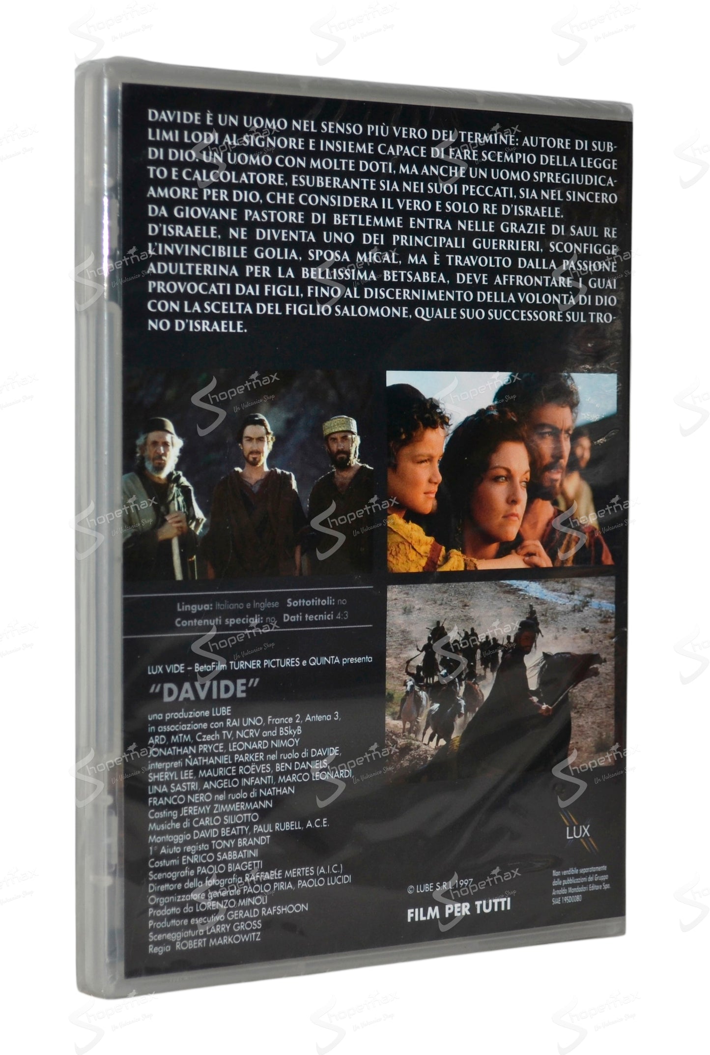 Le Storie della Bibbia - Davide (1997) DVD Editoriale