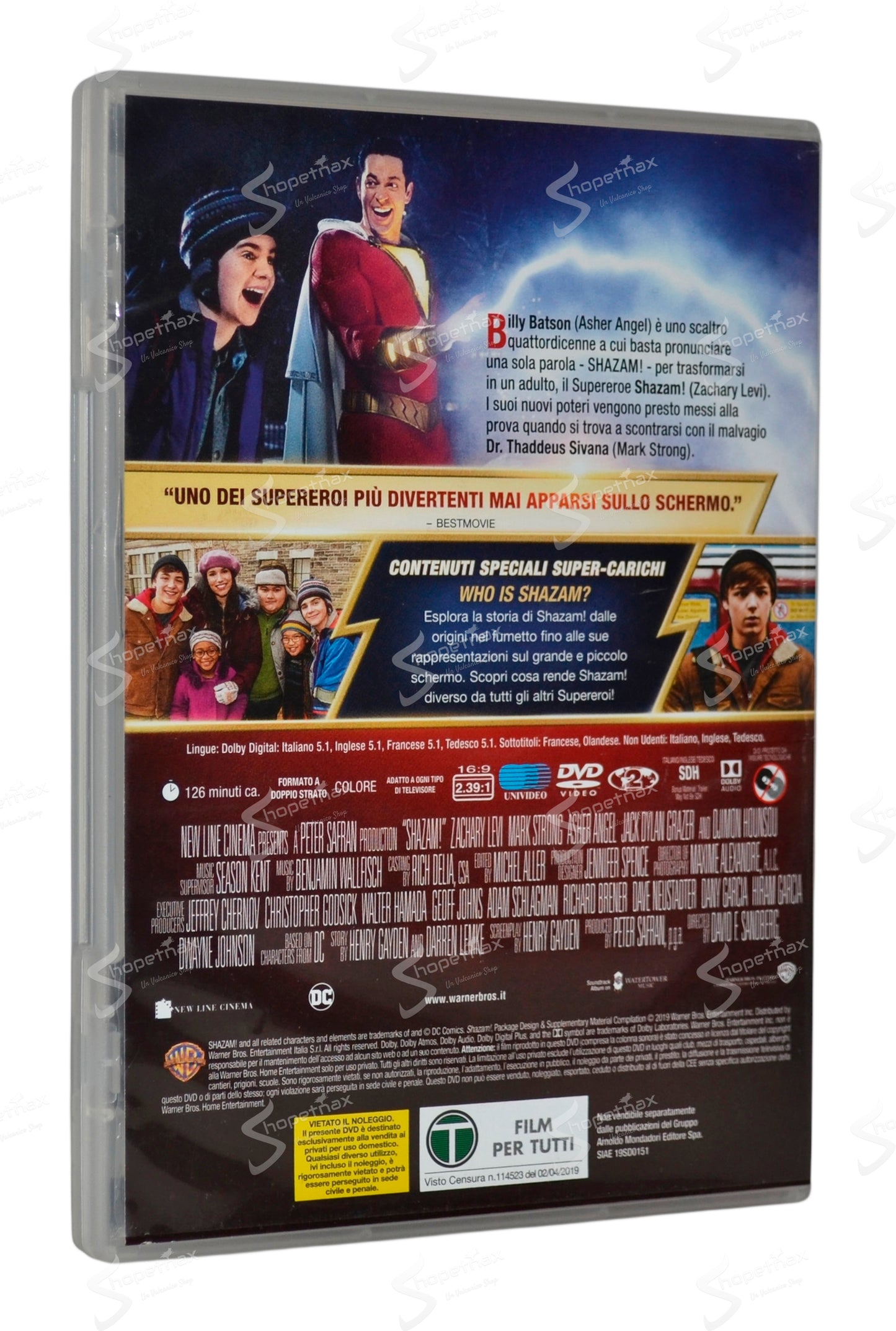Shazam! (2019) DVD Editoriale