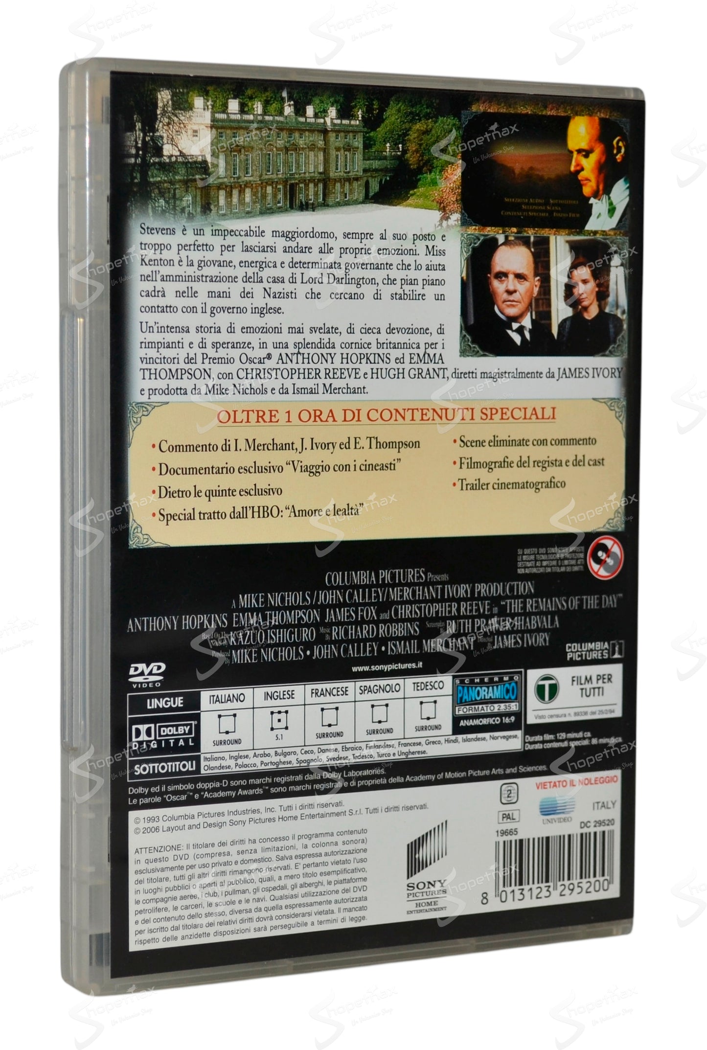 Quel che resta del giorno (The Remains of the Day) (1993) DVD