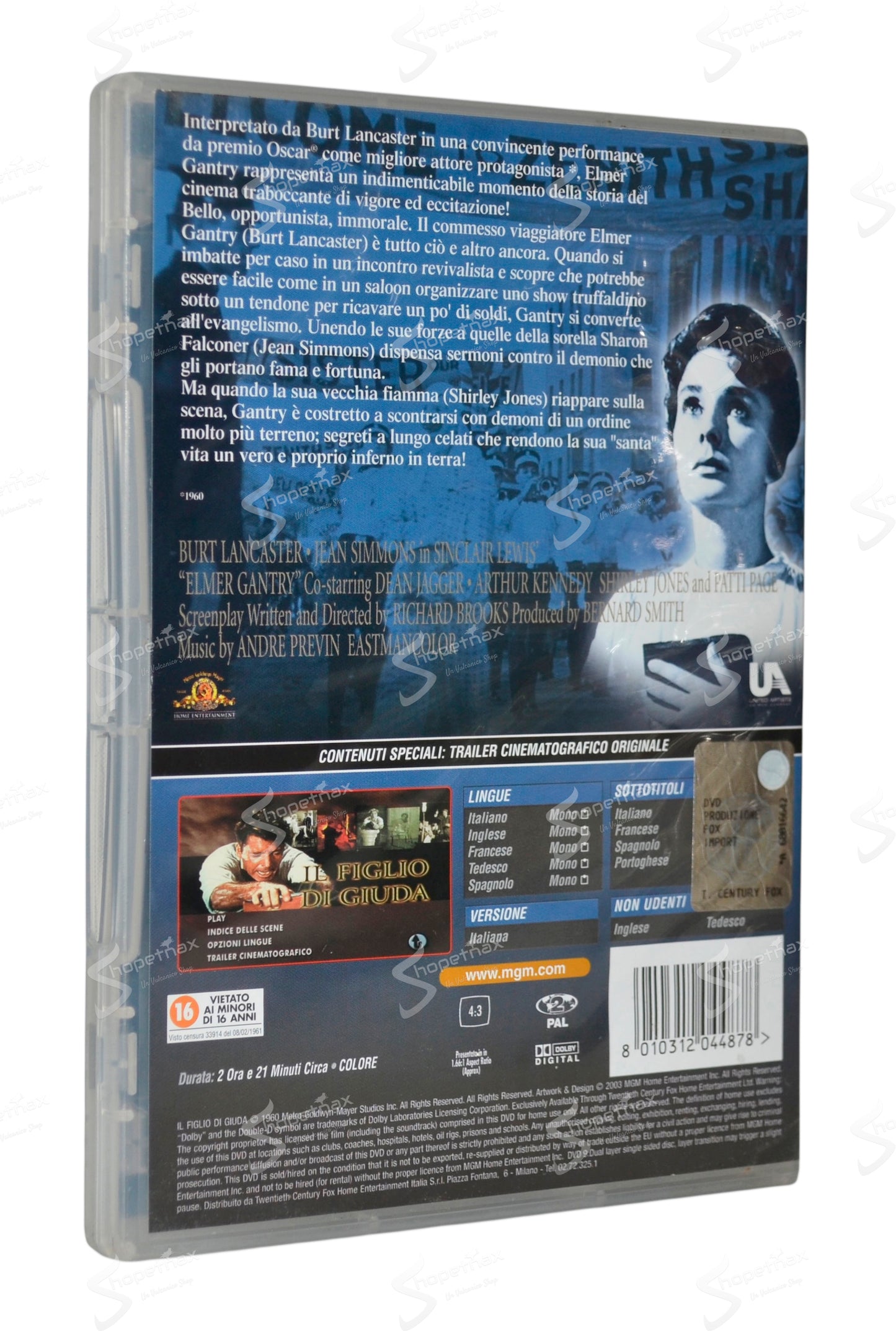 Il figlio di Giuda (Elmer Gantry) (1960) DVD