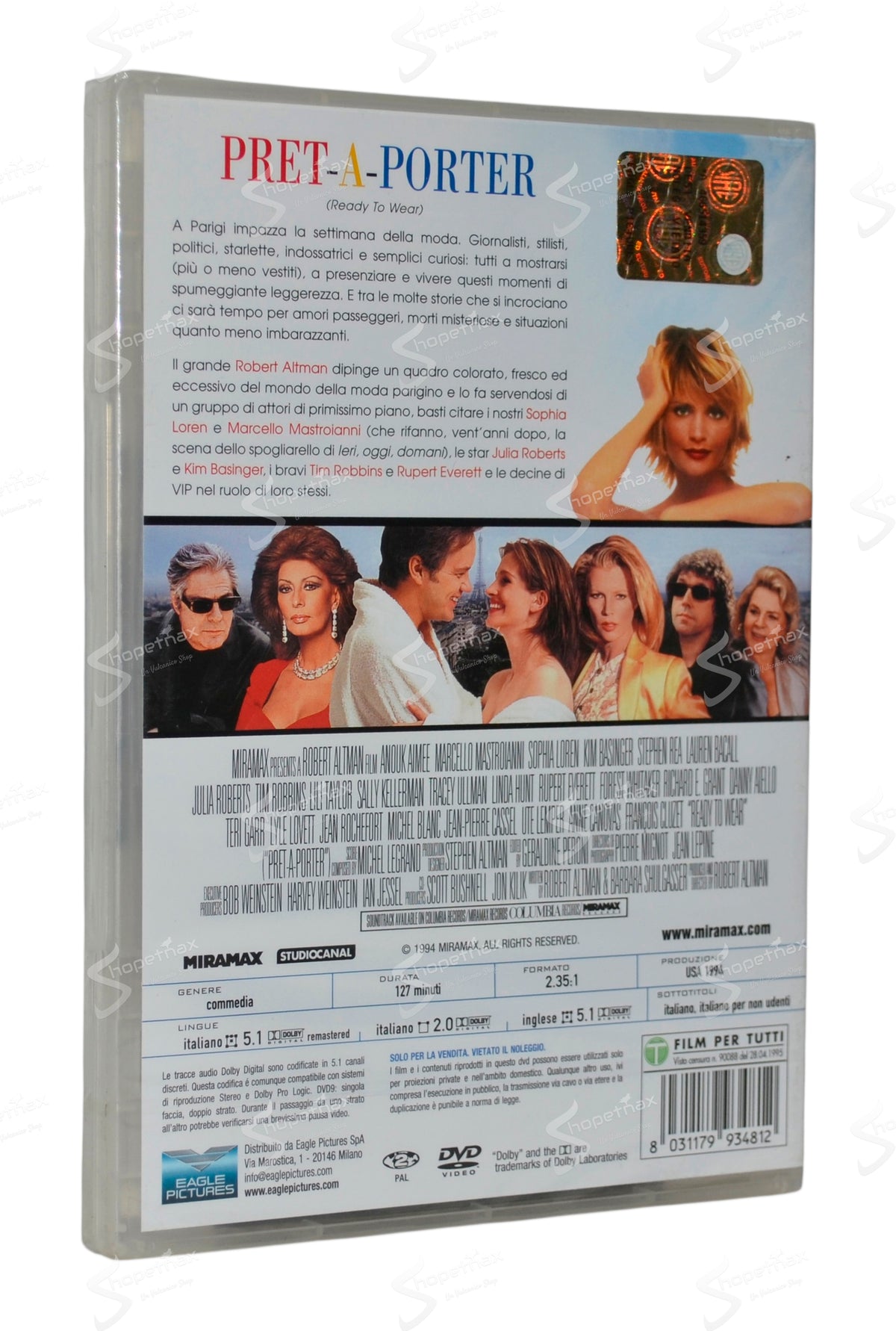 Pret-A-Porter (1994) DVD
