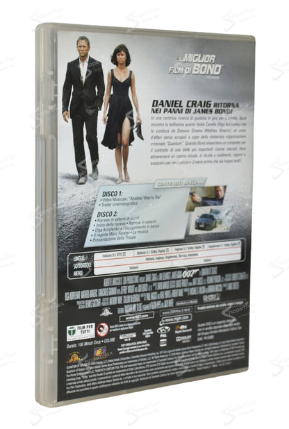 007 Quantum of Solace (Edizione Speciale) (2008) 2 DVD Editoriale Buono