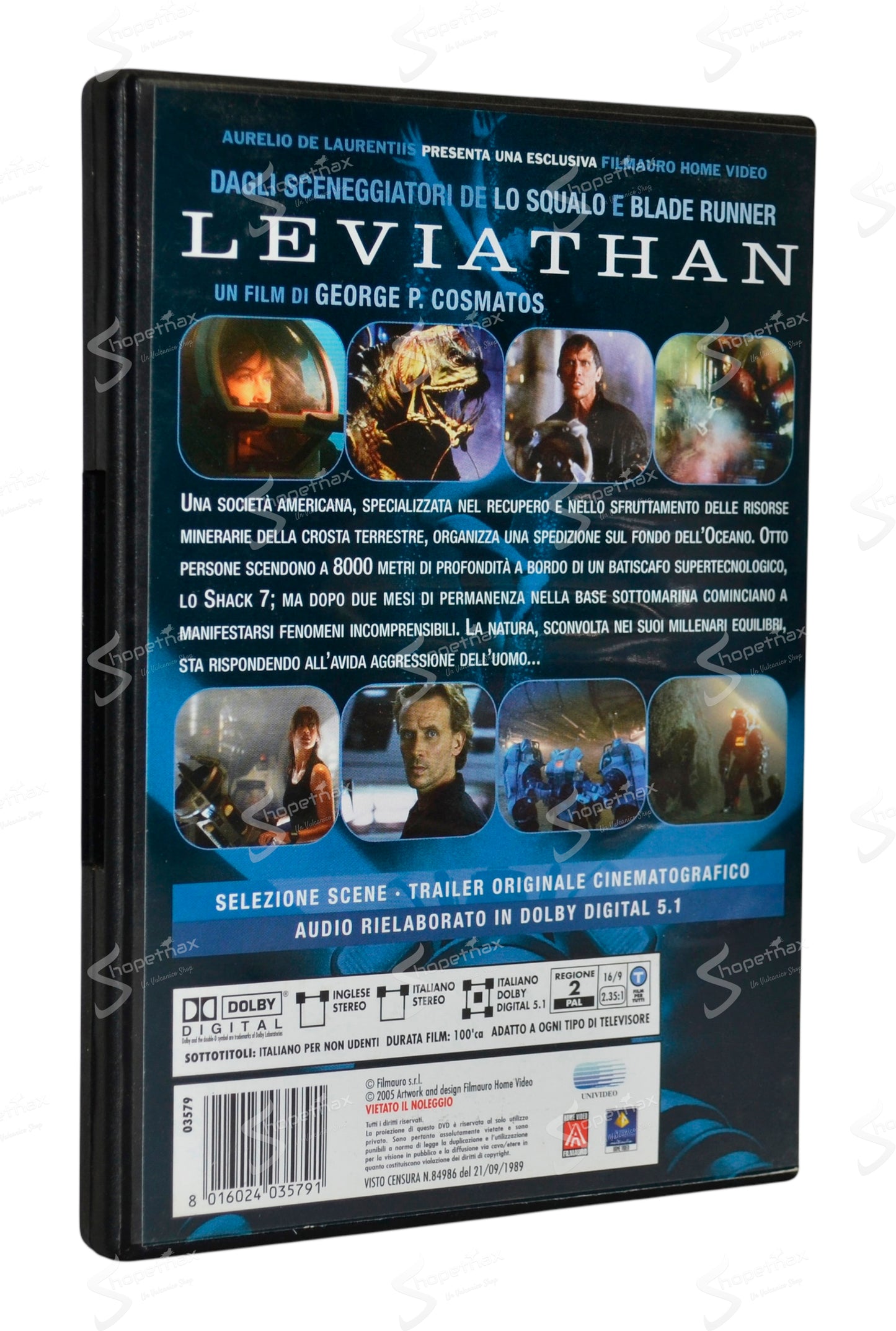 Leviathan (1989) DVD