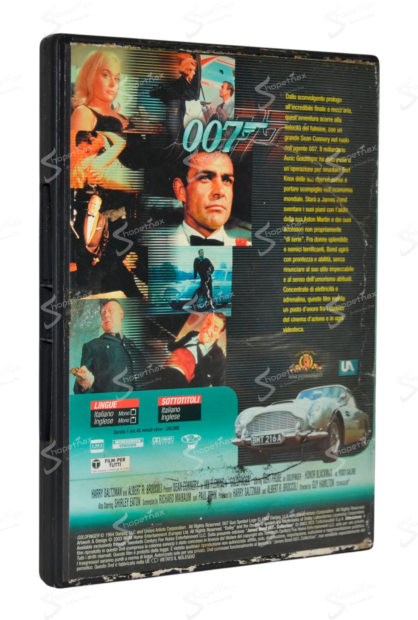 007 Missione Goldfinger (1964) DVD Editoriale