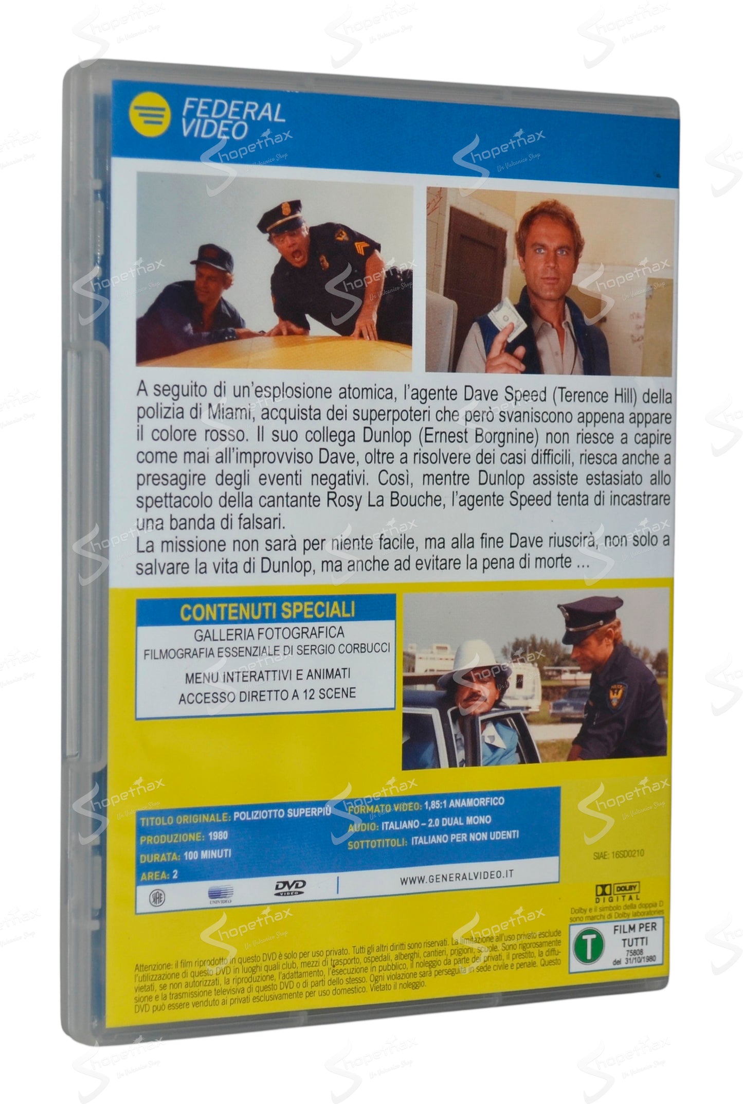 Poliziotto Superpiù (1980) DVD Editoriale