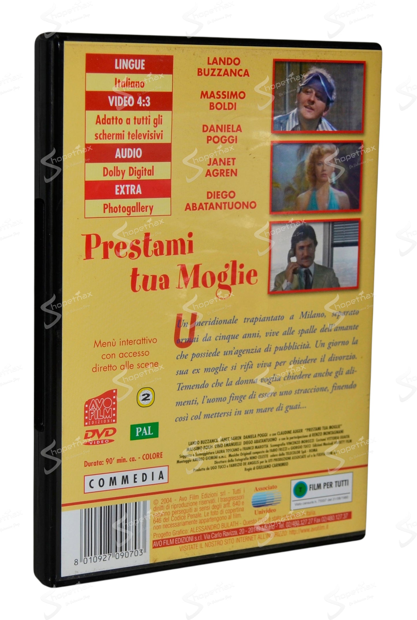 Prestami tua moglie (1980) DVD