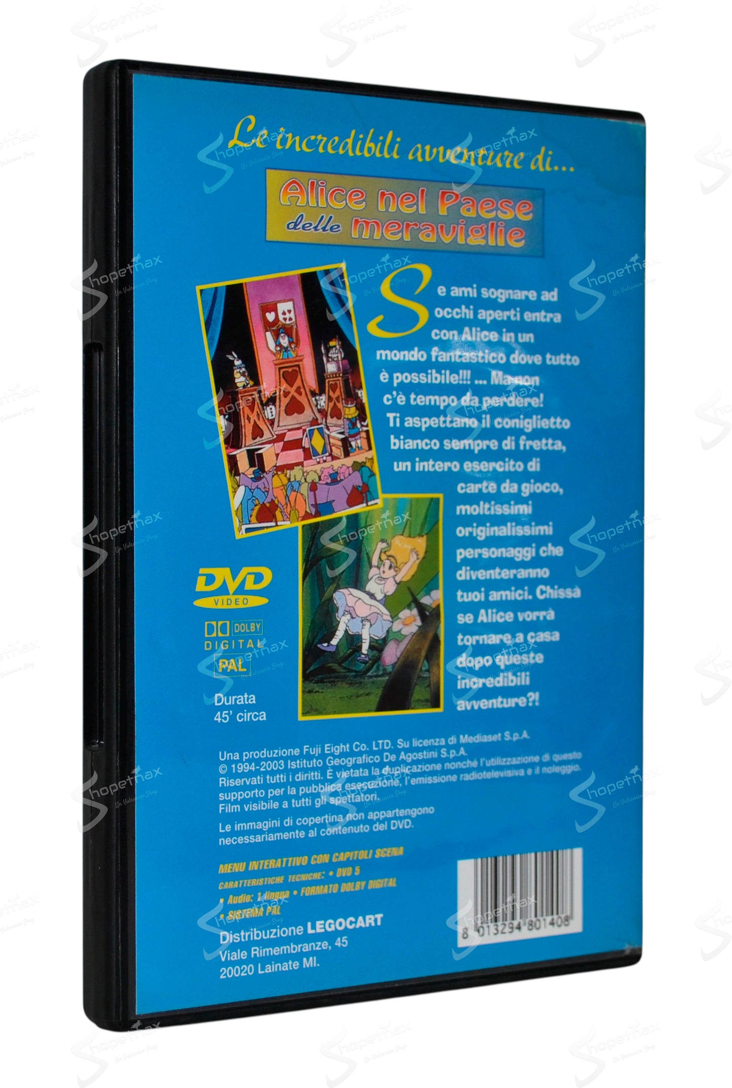 Alice nel Paese delle Meraviglie (1994) DVD