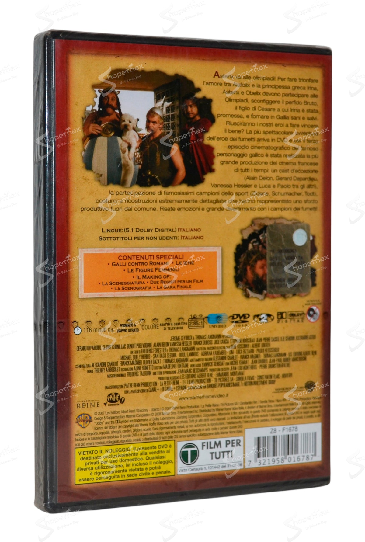 Asterix alle Olimpiadi (Astérix aux Jeux olympiques) (2008) DVD