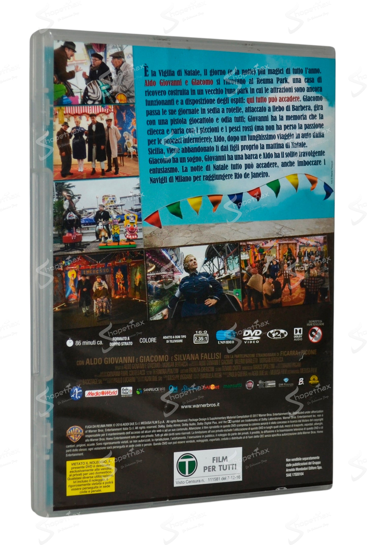 Fuga da Reuma Park (2016) DVD Editoriale
