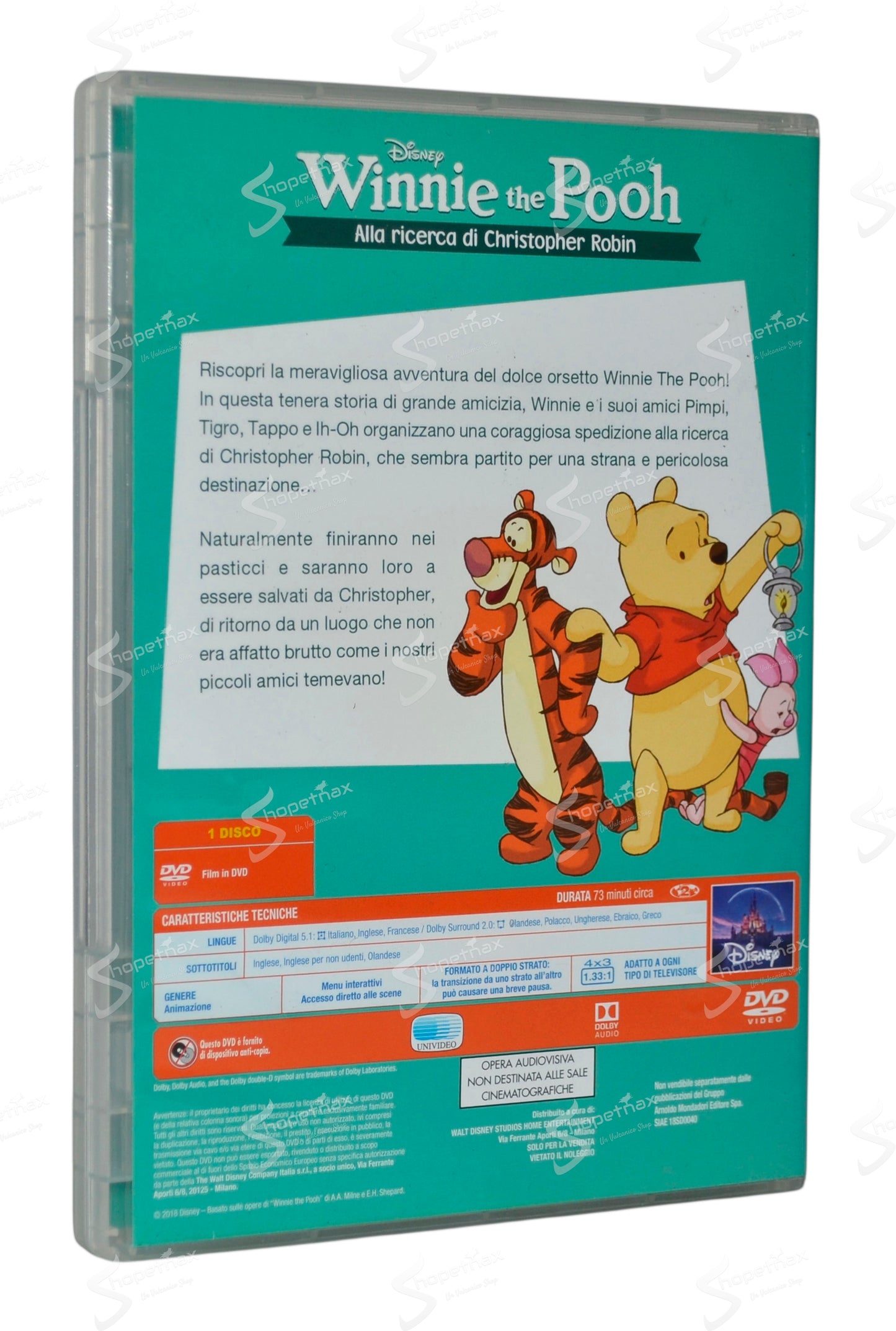Winnie the Pooh - Alla ricerca di Christopher Robin (Repack 2018) (1997) DVD Editoriale