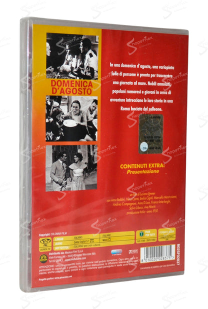 Domenica d'Agosto (1950) DVD adesivo in pellicola