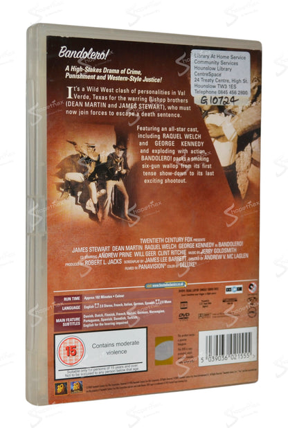 Bandolero! (1968) DVD Versione UK