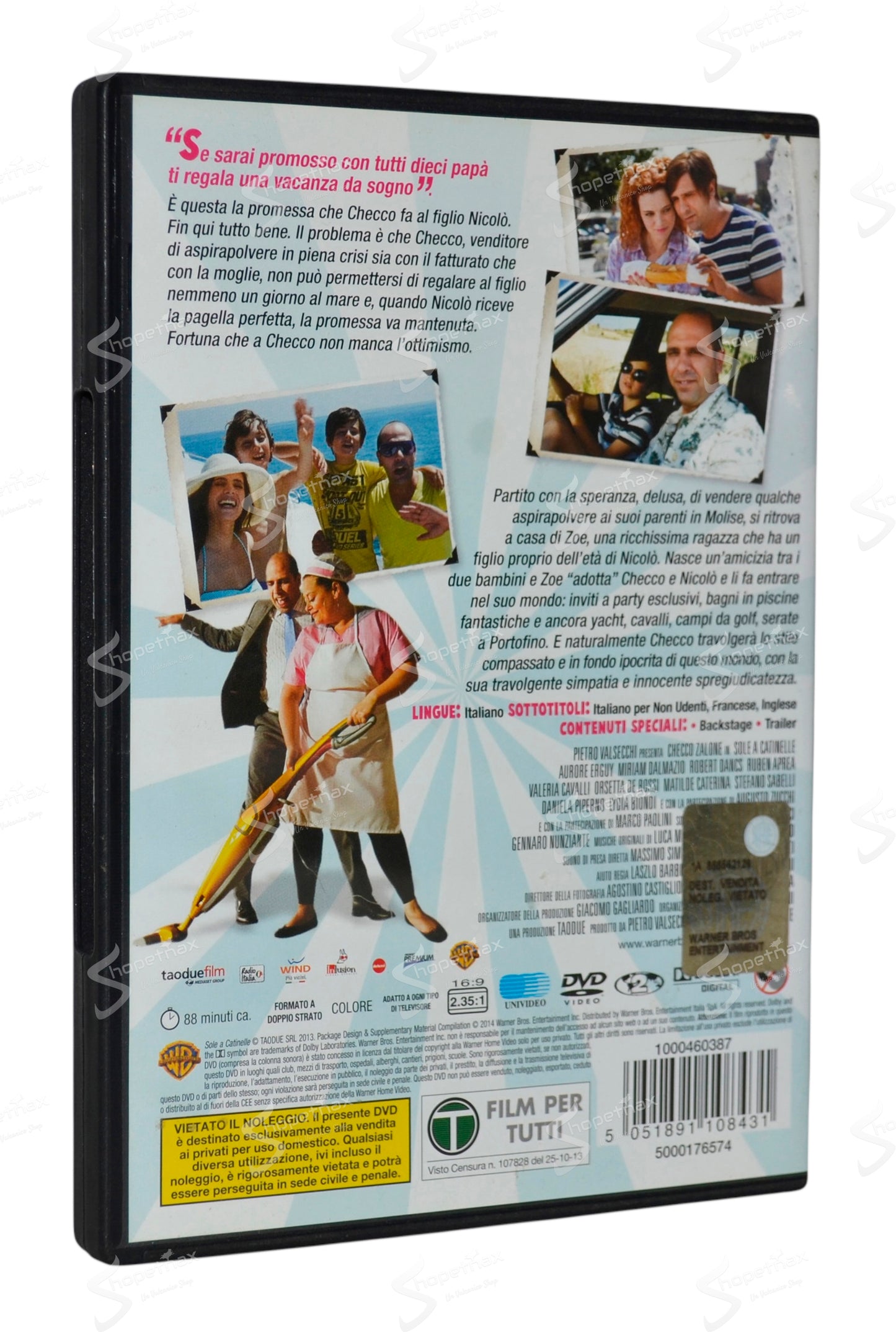 Sole a catinelle (2013) DVD