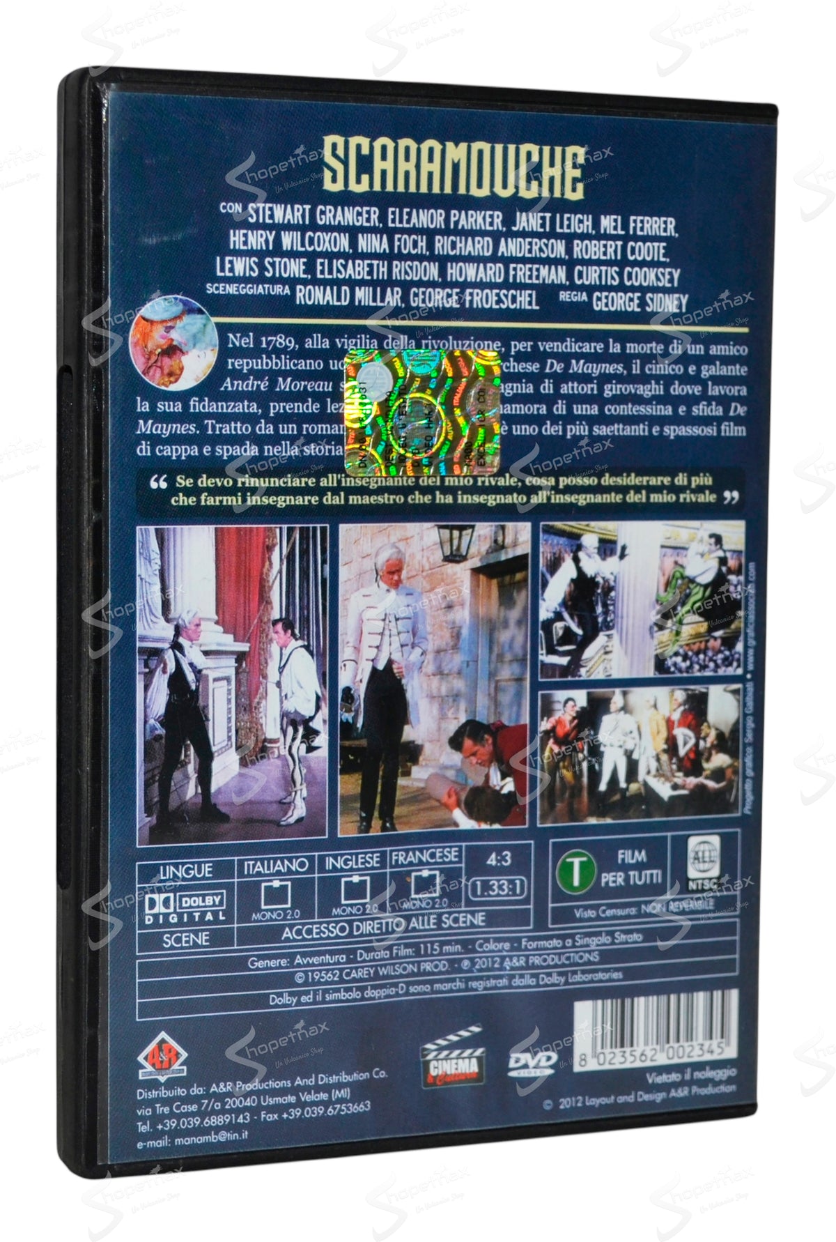 Scaramouche (1952) DVD Buono