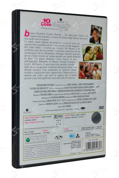 10 cose che odio di te (10 Things I Hate About You) (1999) DVD
