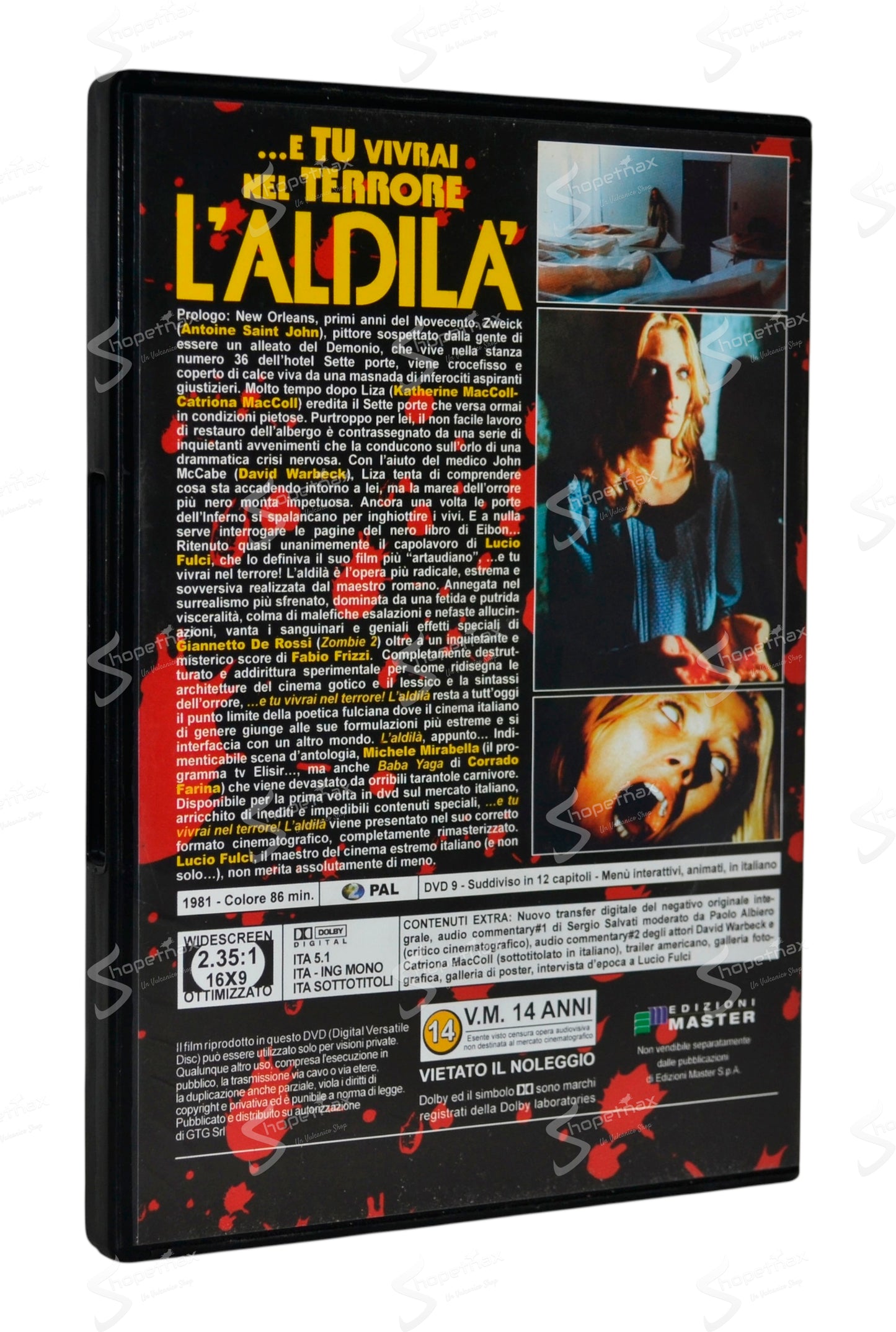 E tu vivrai nel terrore - L'Aldilà (1981) DVD Editoriale