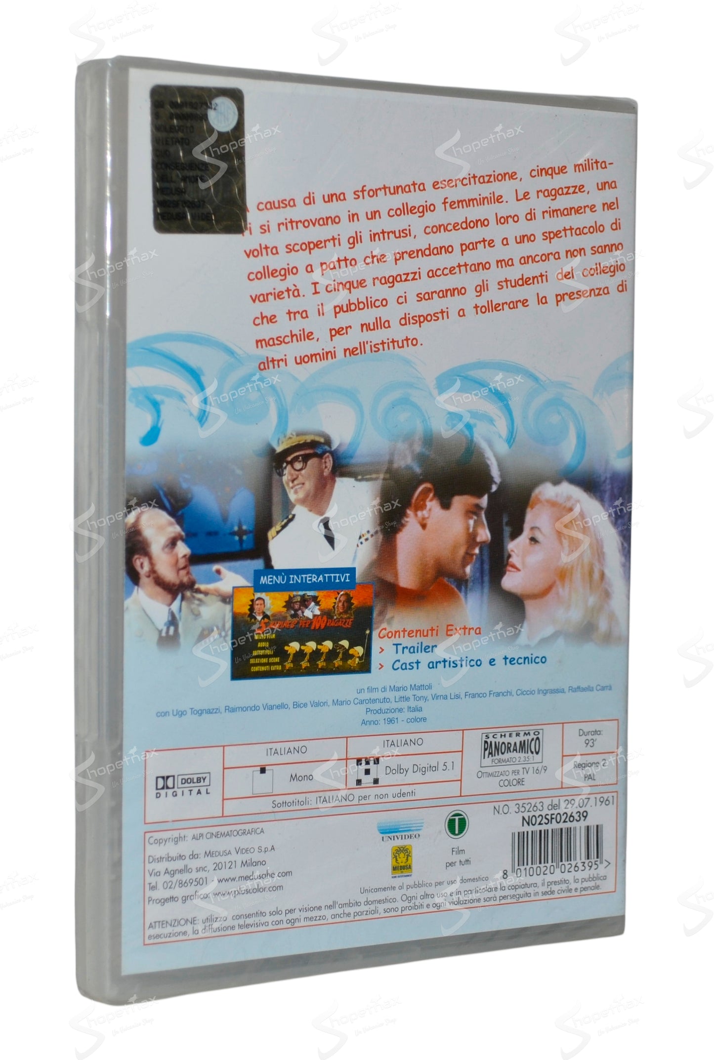 5 Marines per 100 Ragazze (1961) DVD