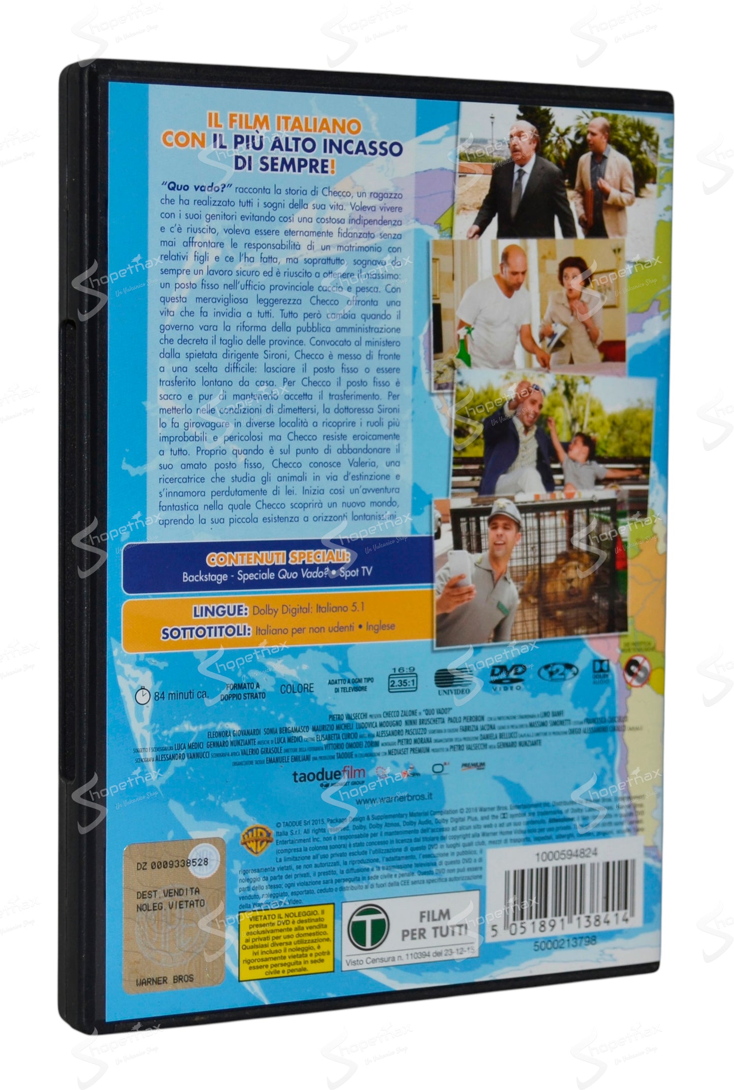 Quo Vado? (2015) DVD