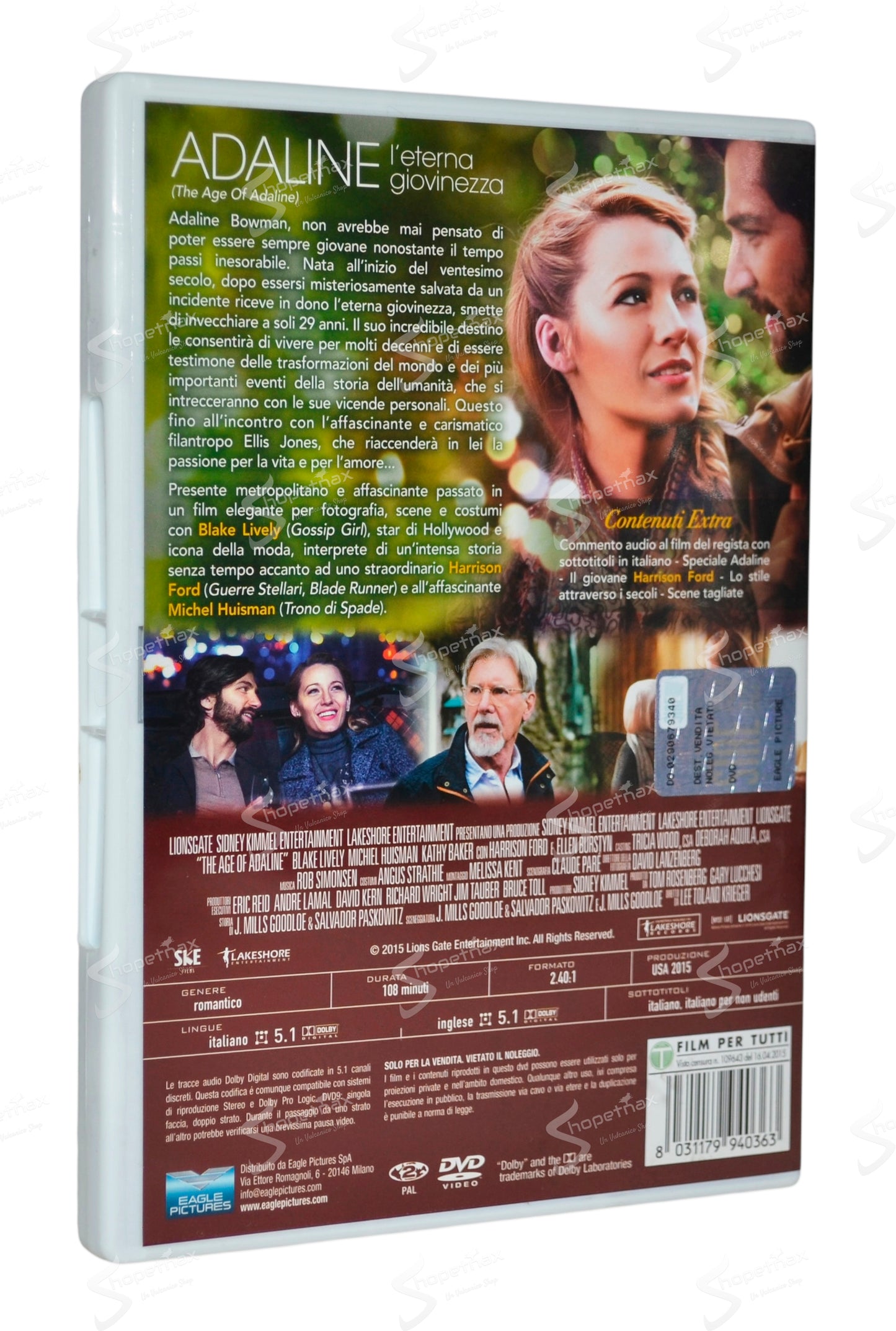 Adaline - L'Eterna Giovinezza (The Age of Adaline) (2015) DVD
