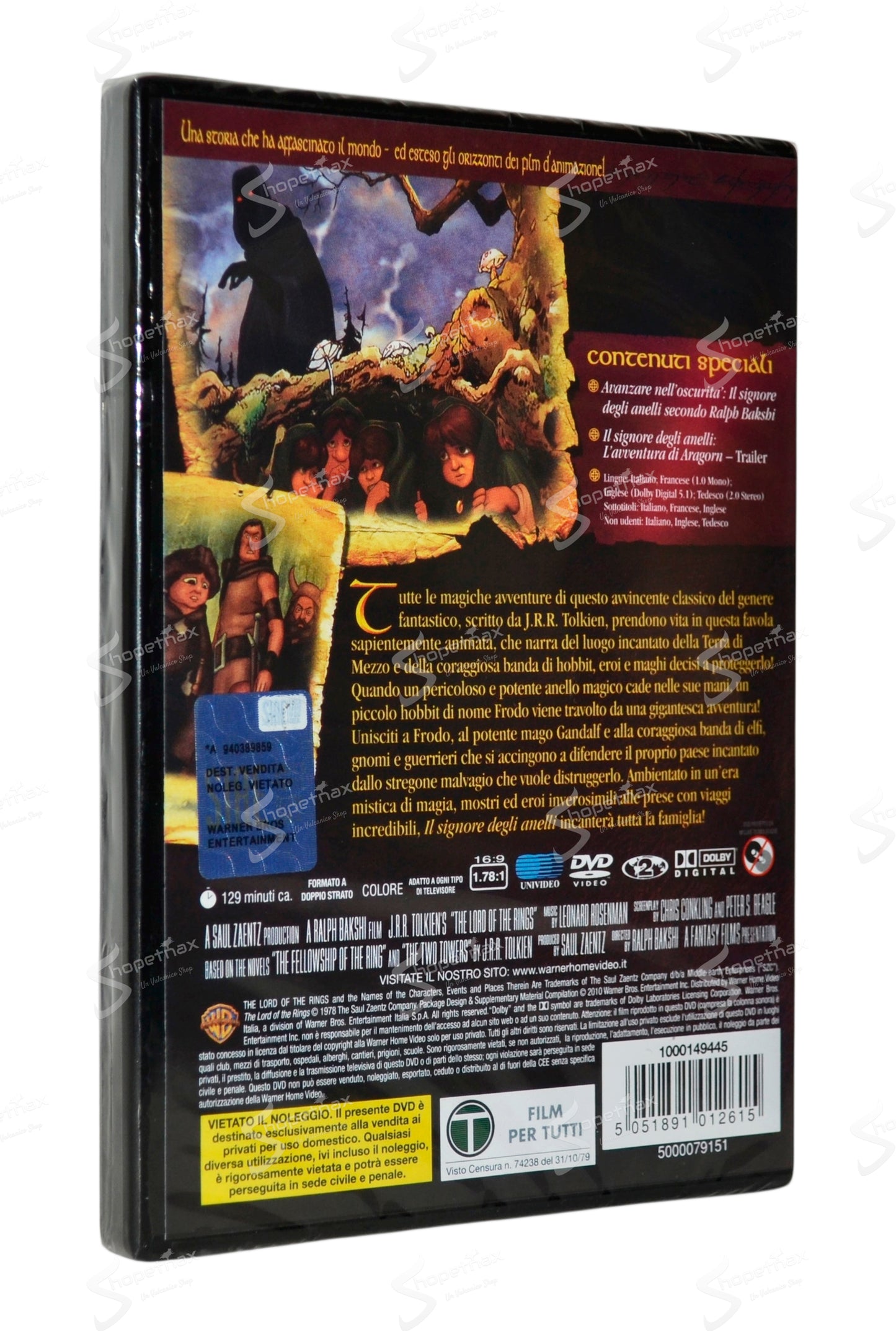 Il Signore degli Anelli - Il Classico Originale Animato (Edizione Deluxe Rimasterizzata) (1978) DVD